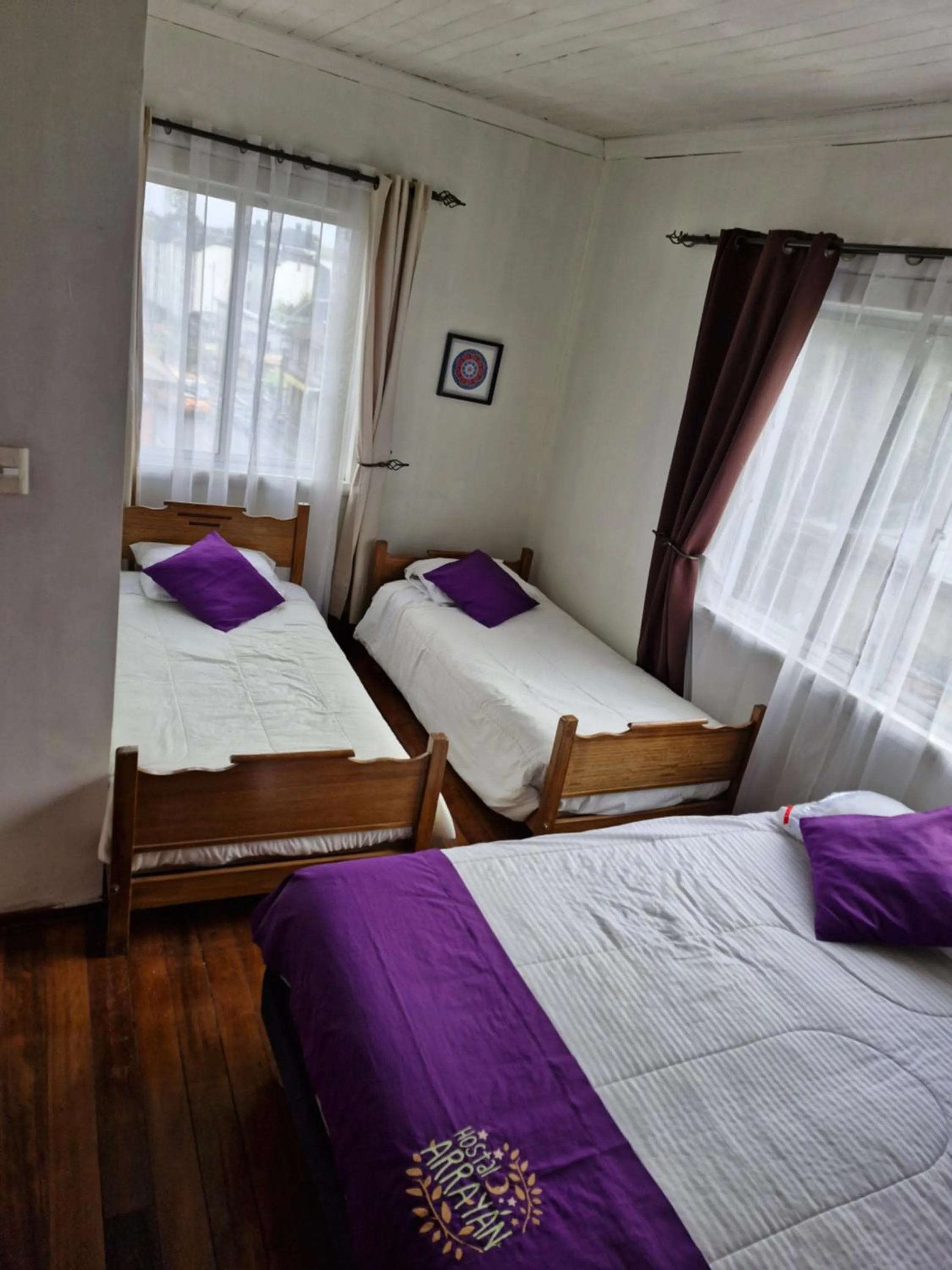 Bed in Hostal Arrayan