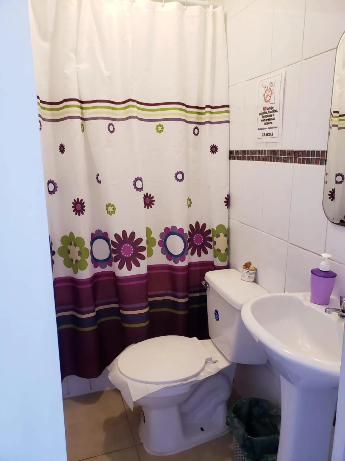 Bathroom in Hostal Arrayan