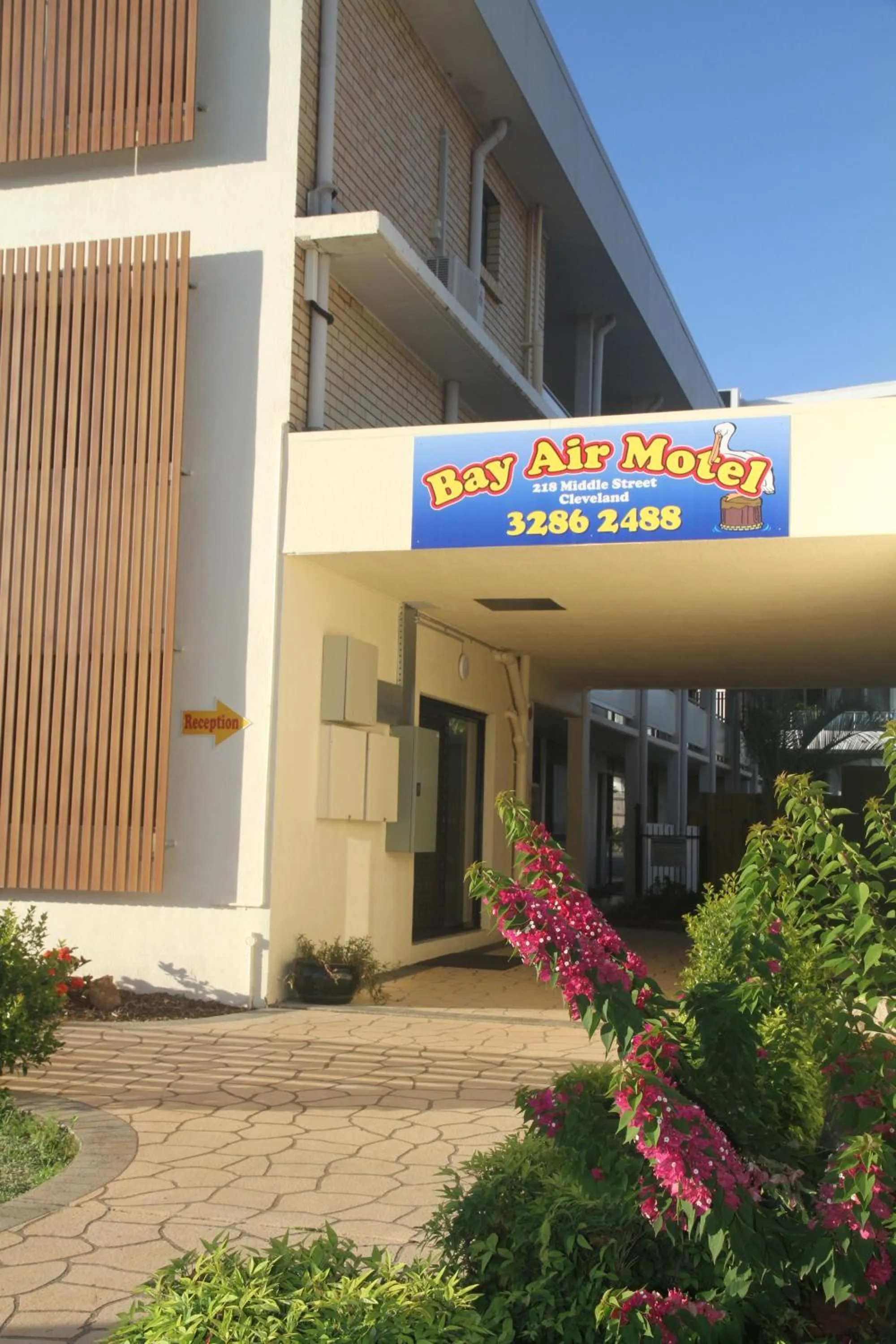 Property building in Bay Air Motel