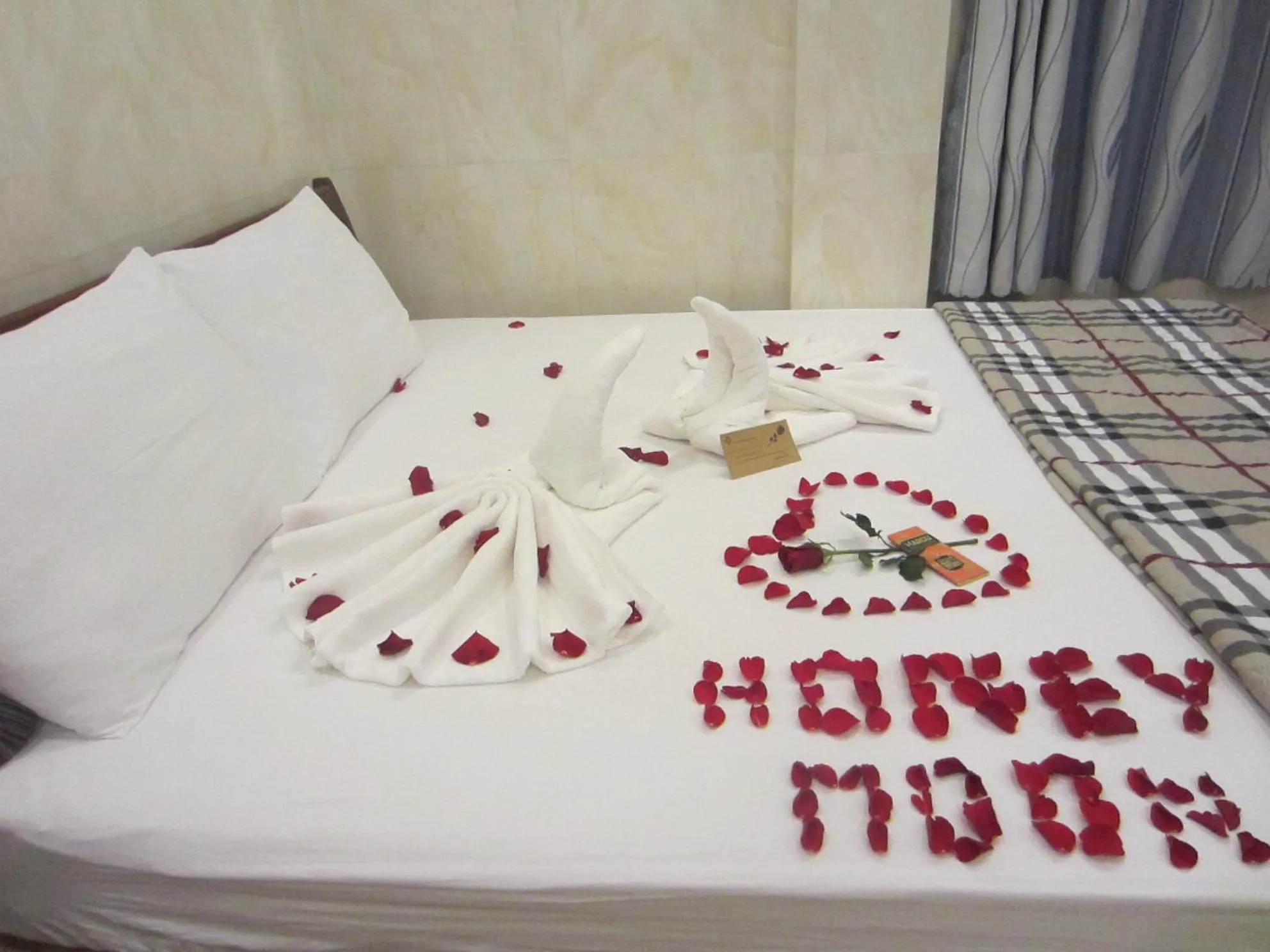 Bed in Gia Thanh Phu Quoc Guest House