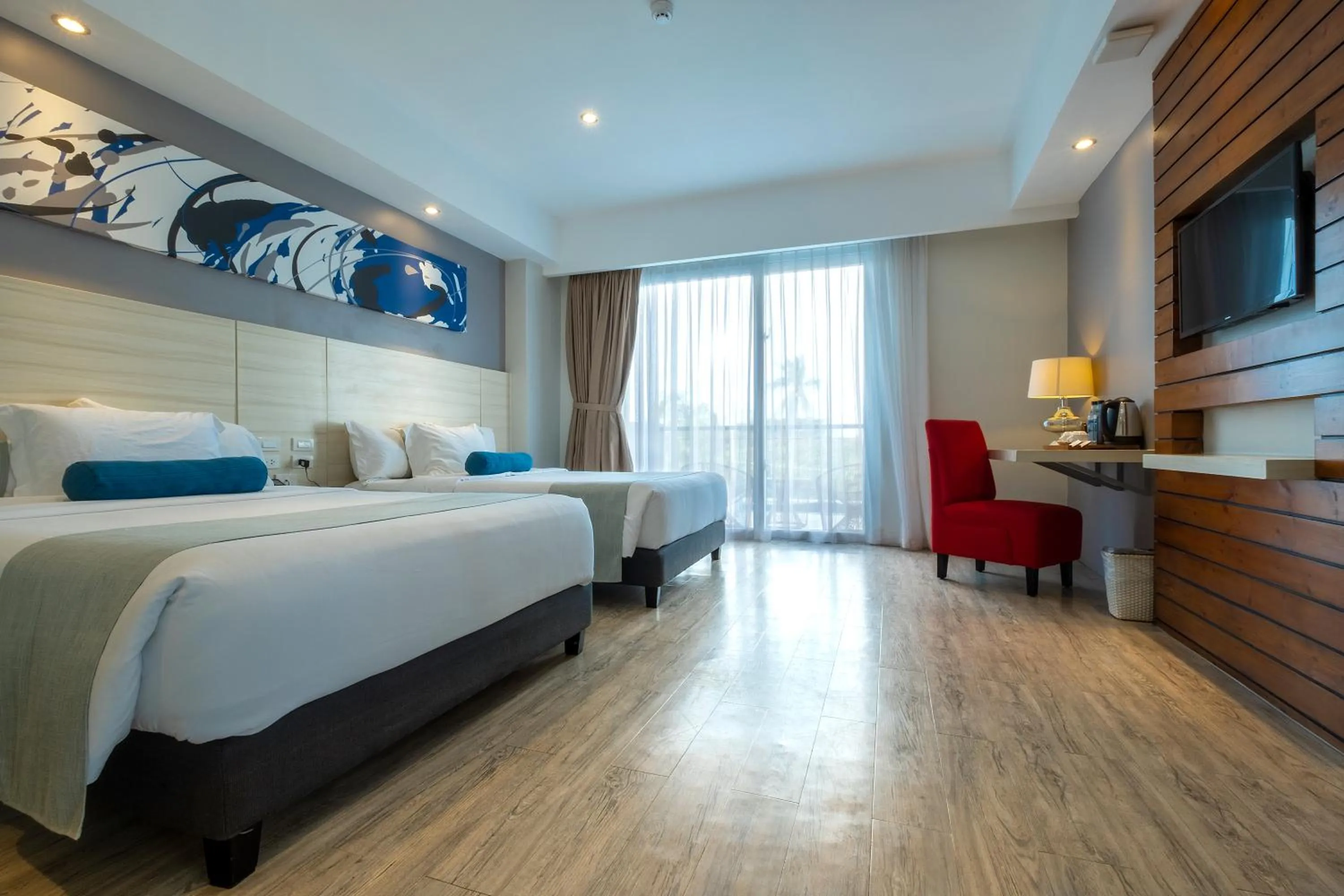 Bed in Solea Mactan Resort