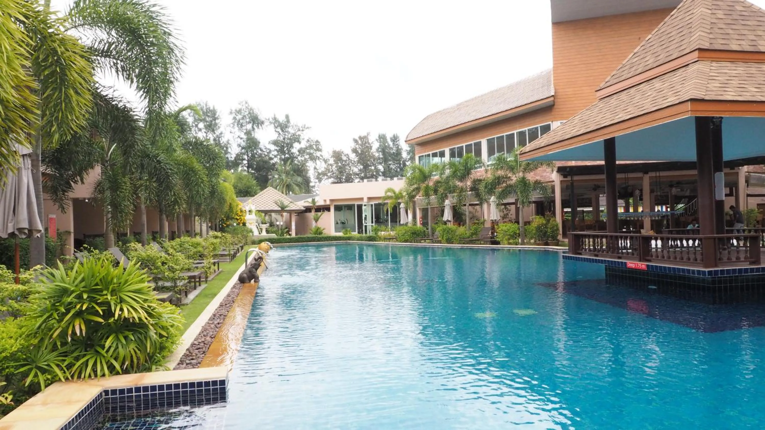 Swimming pool in Chivatara Resort Bang Tao Beach Phuket - SHA