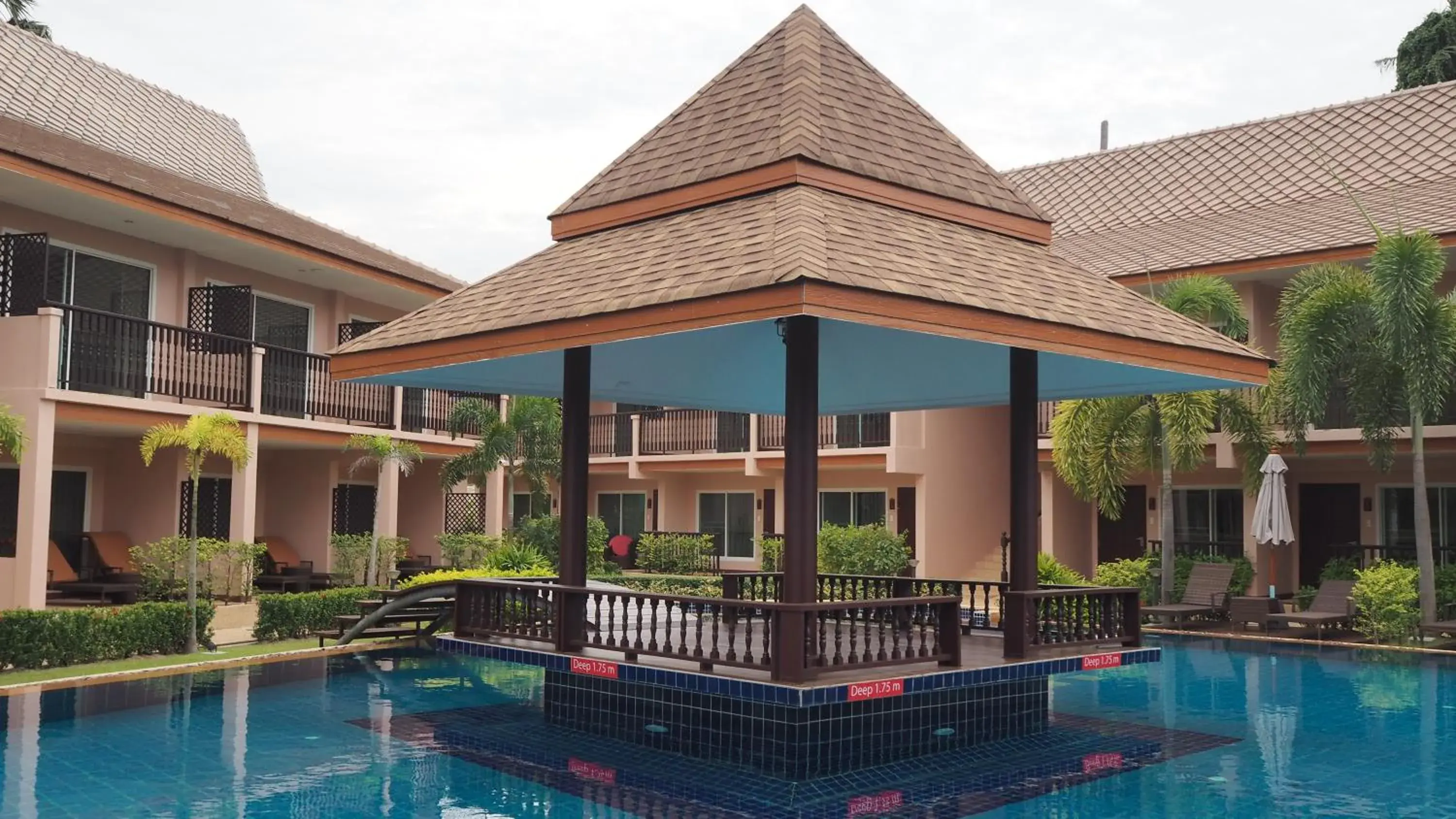 Pool view in Chivatara Resort Bang Tao Beach Phuket - SHA Pool view in Chivatara Resort Bang Tao Beach Phuket - SHA