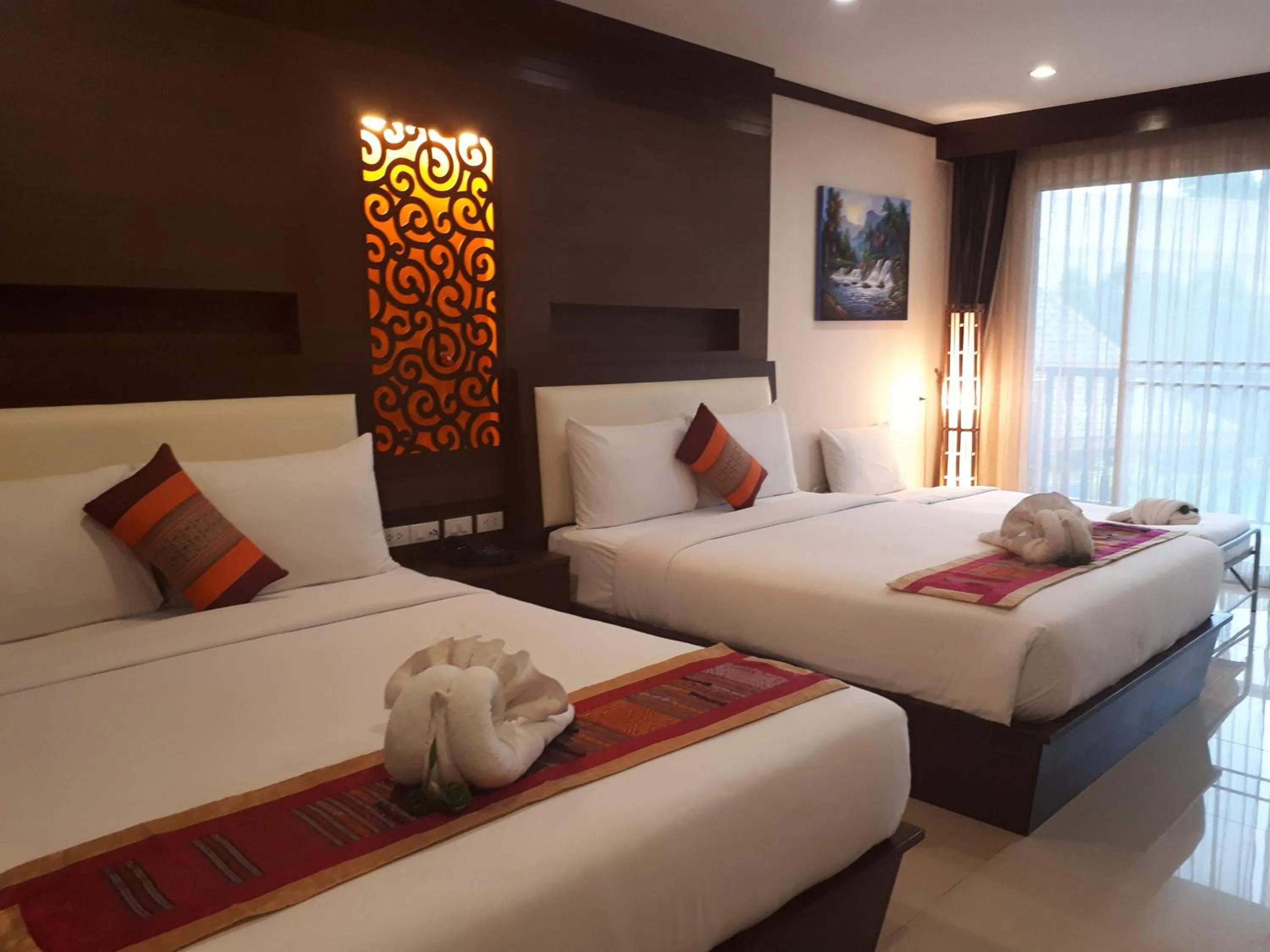 Bedroom, Bed in Chivatara Resort Bang Tao Beach Phuket - SHA