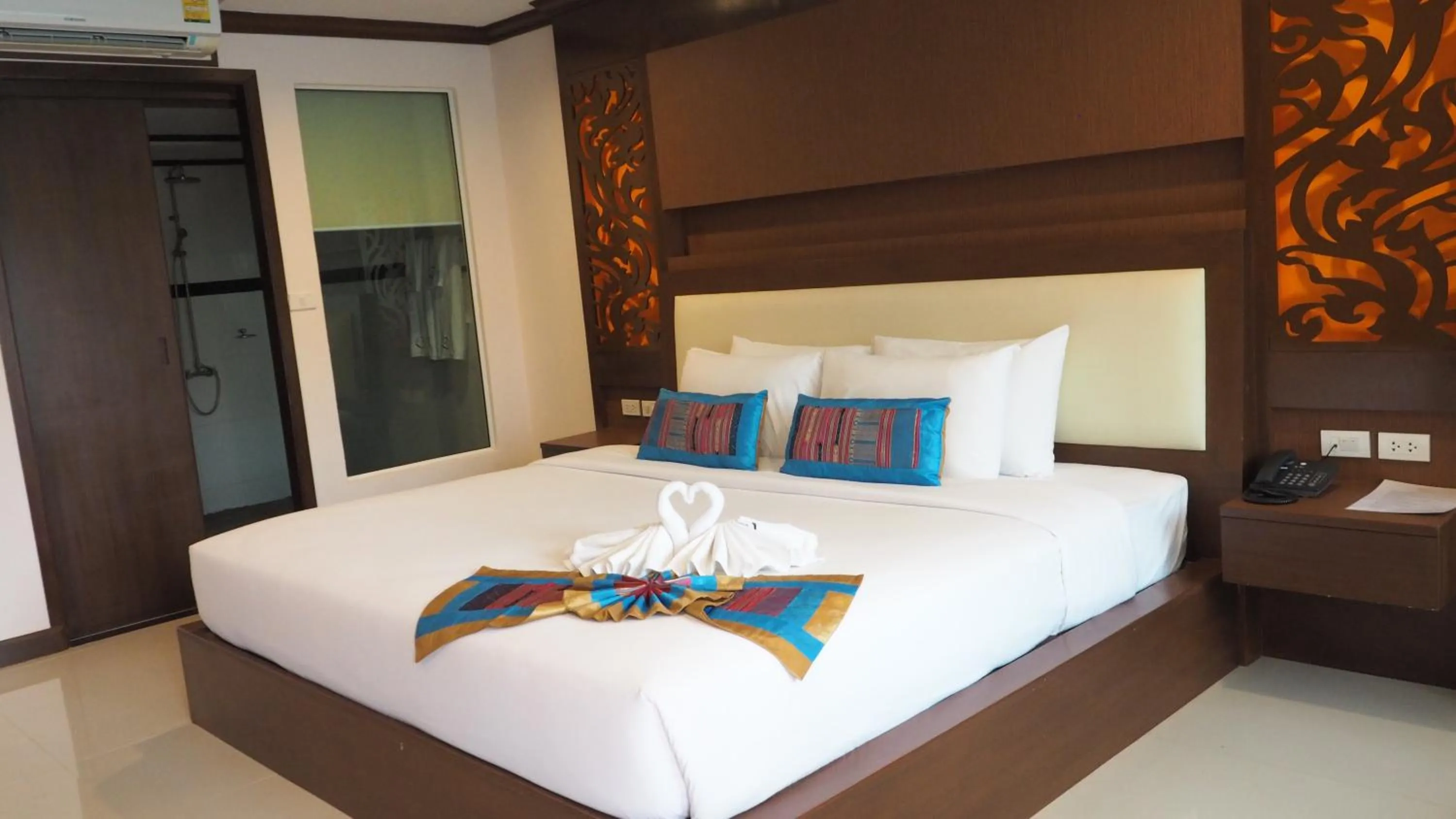 Bedroom, Bed in Chivatara Resort Bang Tao Beach Phuket - SHA