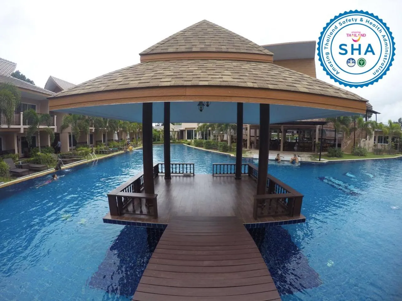 Swimming pool in Chivatara Resort Bang Tao Beach Phuket - SHA