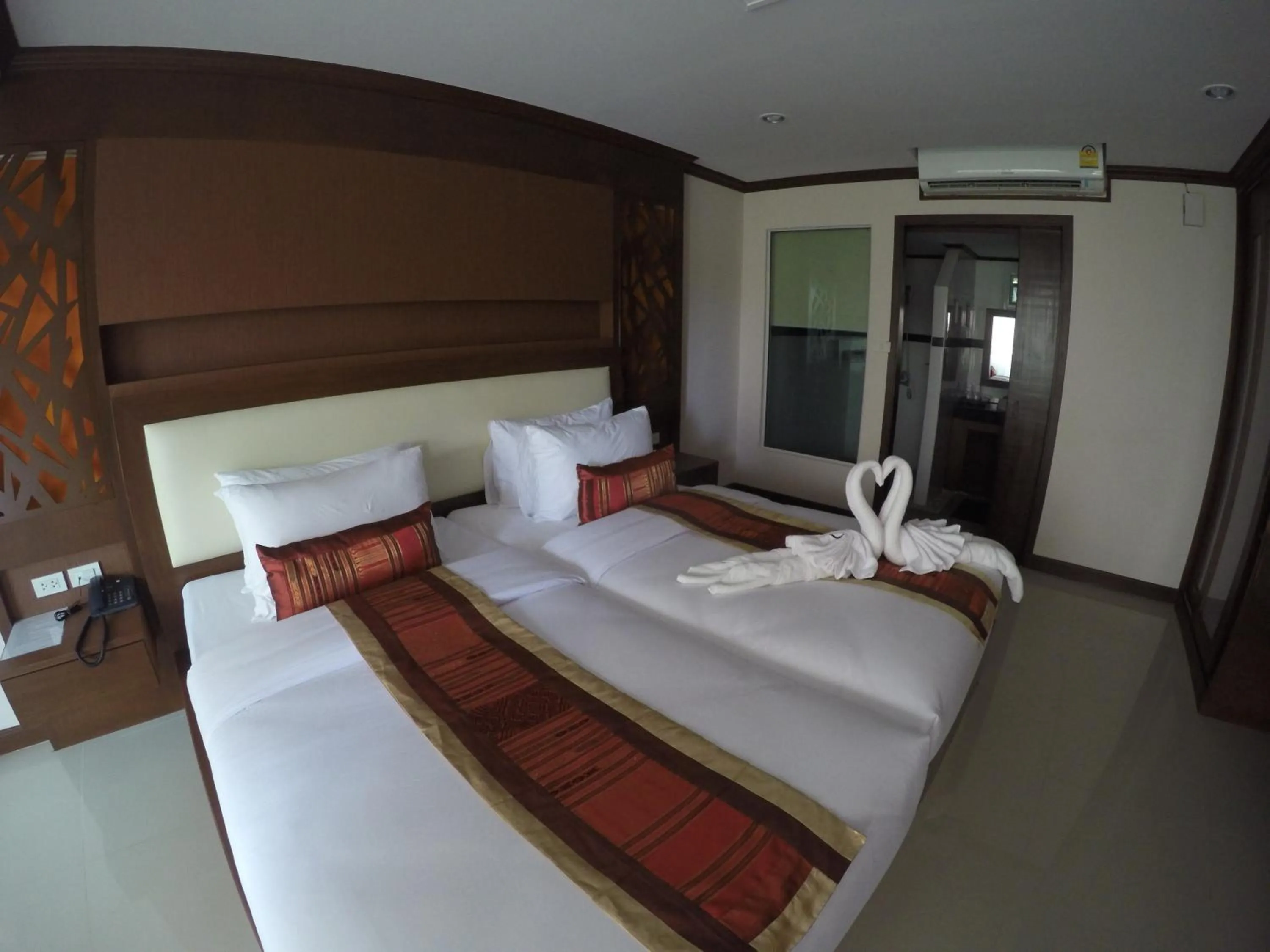 Bedroom, Bed in Chivatara Resort Bang Tao Beach Phuket - SHA