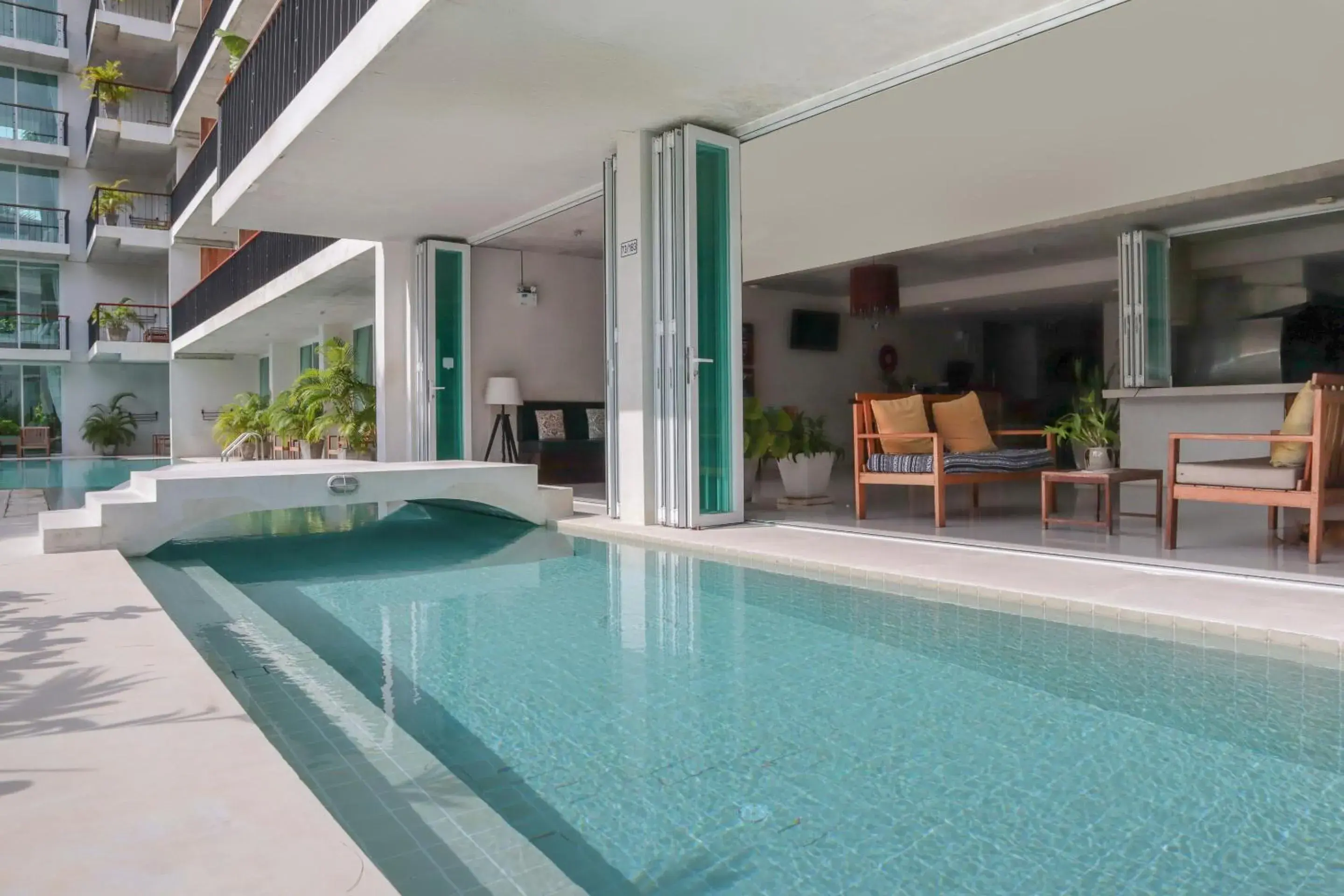 Swimming pool in Wabi Sabi Boutique Hotel - SHA Extra Plus Swimming pool in Wabi Sabi Boutique Hotel - SHA Extra Plus
