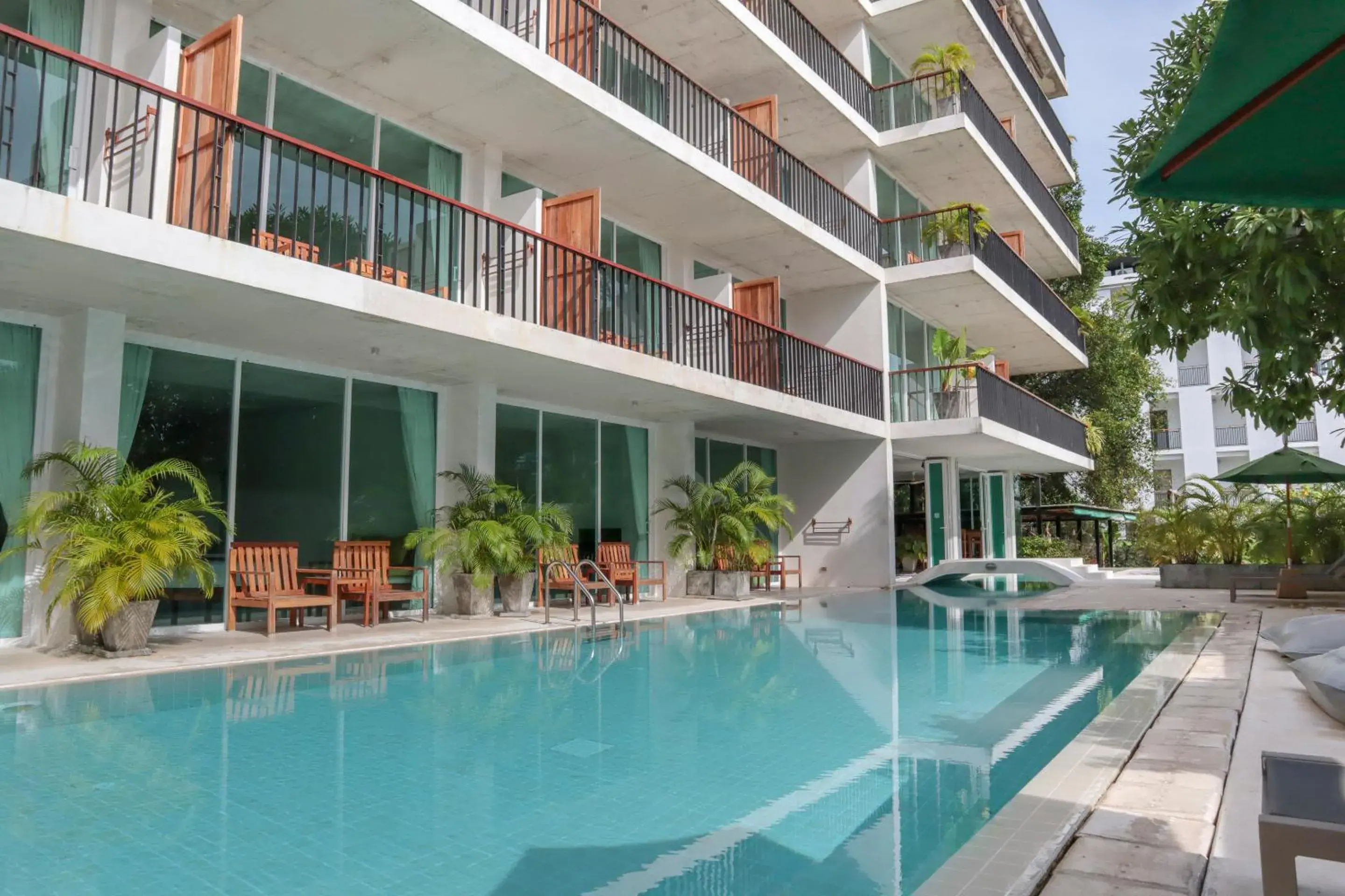 Swimming pool in Wabi Sabi Boutique Hotel - SHA Extra Plus Swimming pool in Wabi Sabi Boutique Hotel - SHA Extra Plus