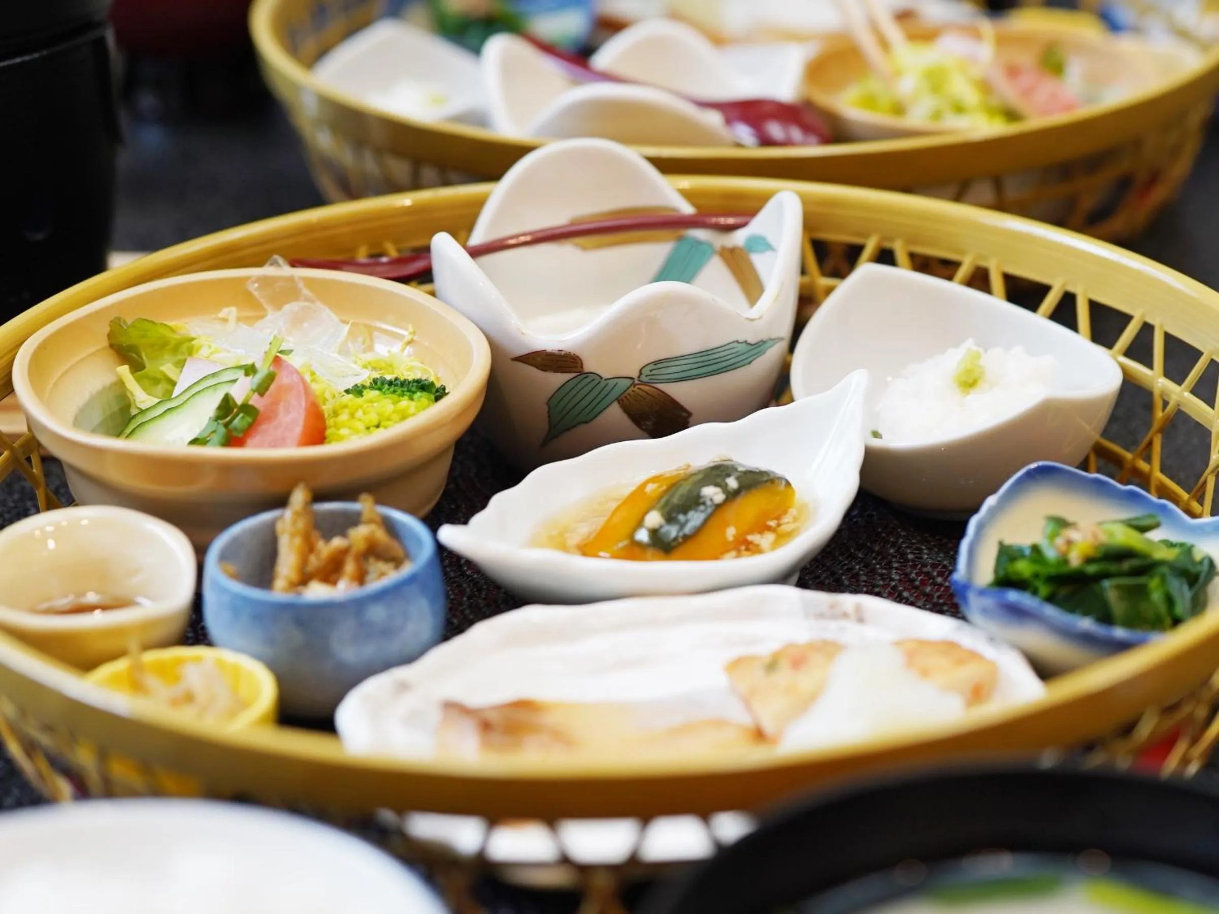 Breakfast in Suwa Grand Shrine Kameya Inn