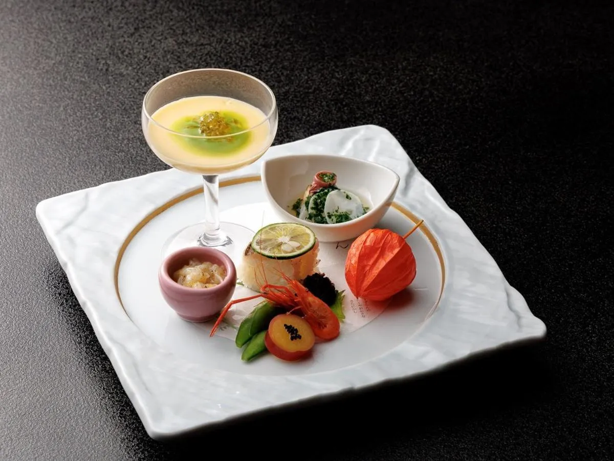 Dinner in Suwa Grand Shrine Kameya Inn