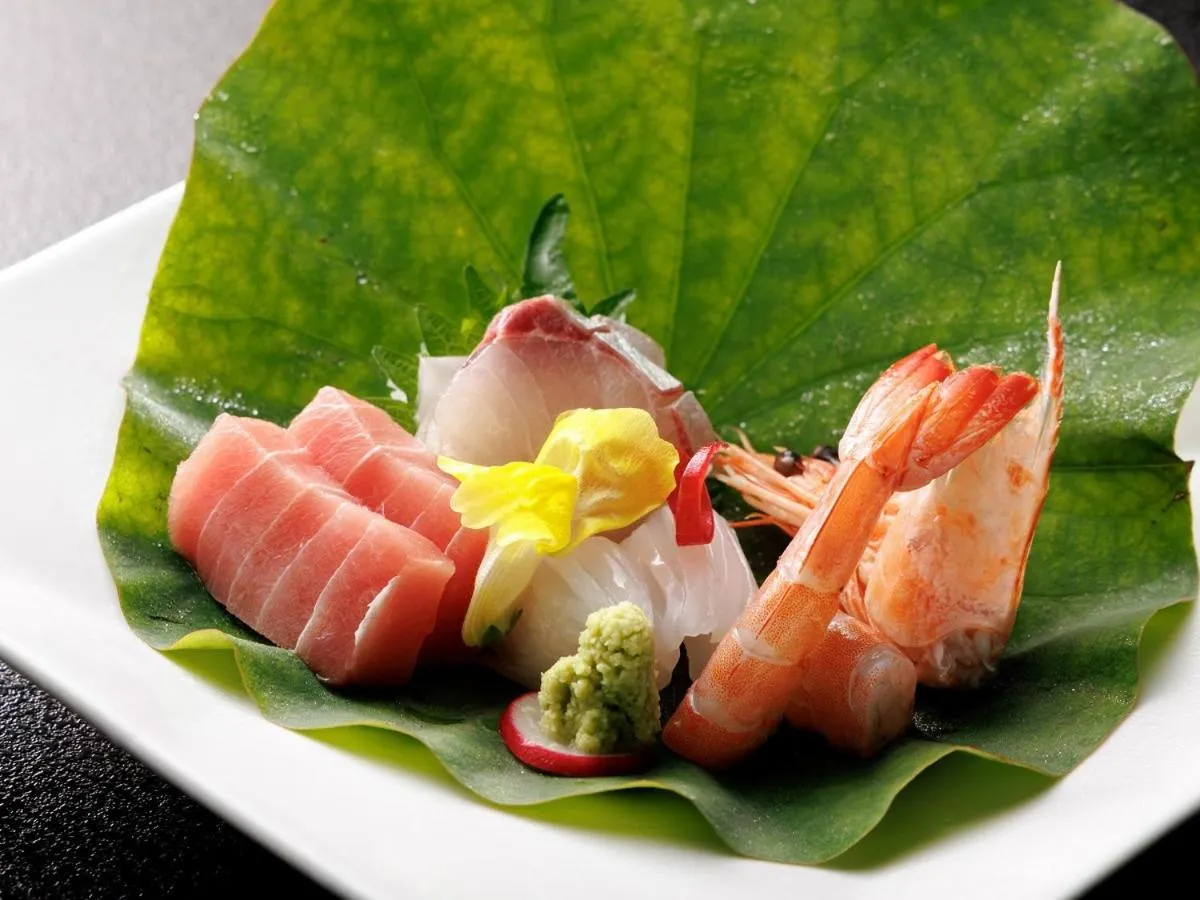 Dinner in Suwa Grand Shrine Kameya Inn