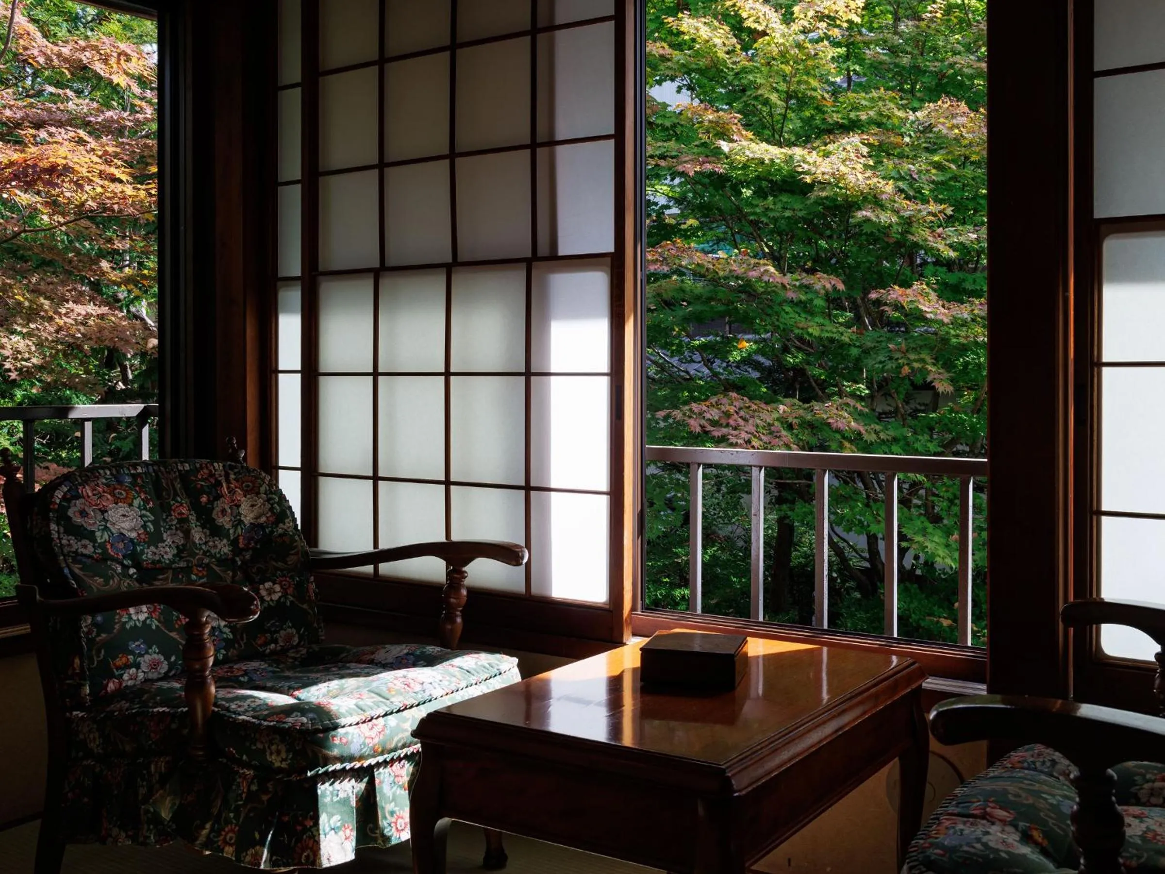 Garden in Suwa Grand Shrine Kameya Inn