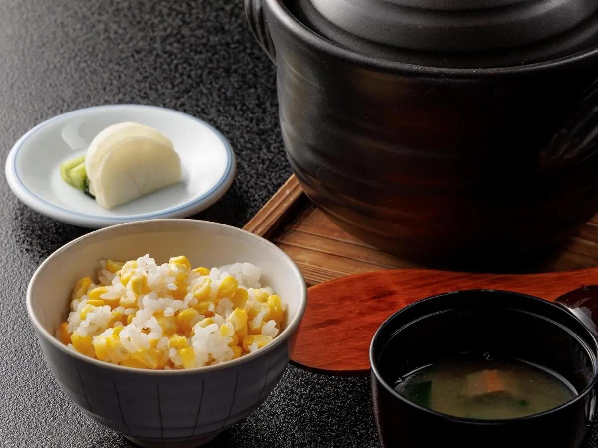 Dinner in Suwa Grand Shrine Kameya Inn