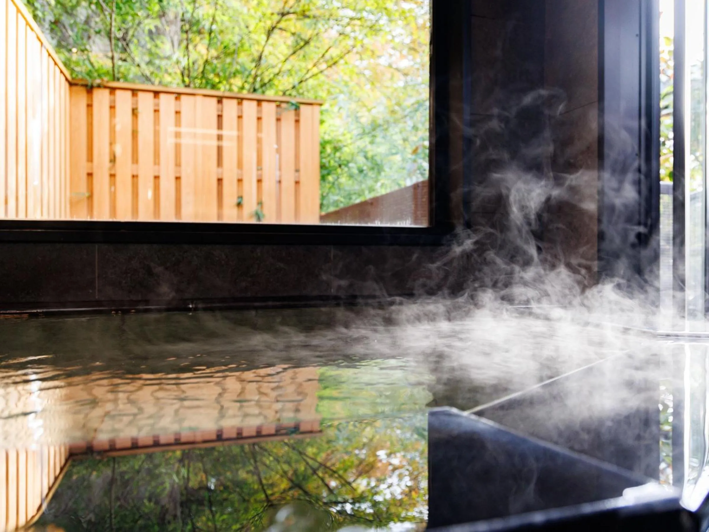 Hot Spring Bath in Suwa Grand Shrine Kameya Inn