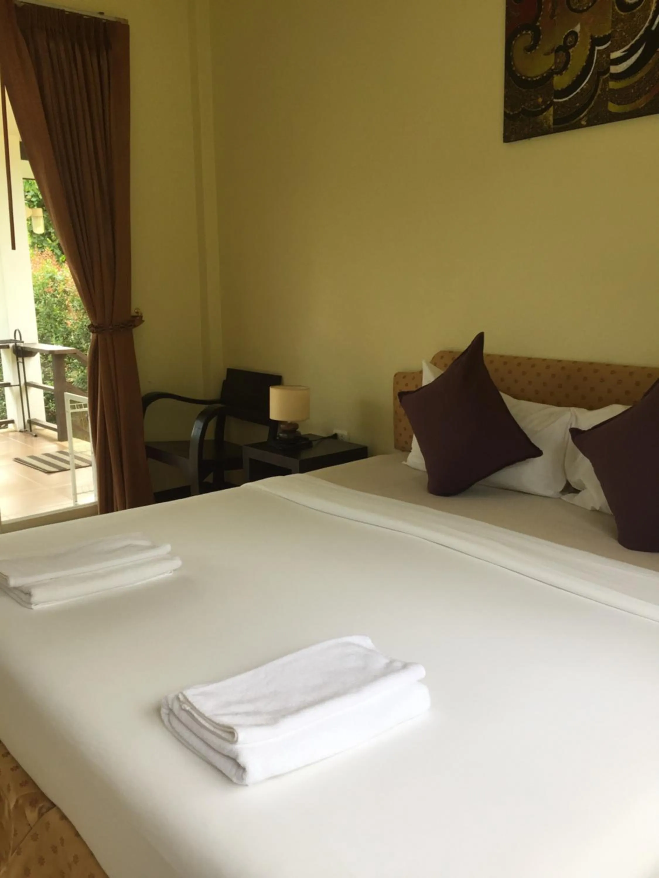 Bed in Khaolak Hillside Villa