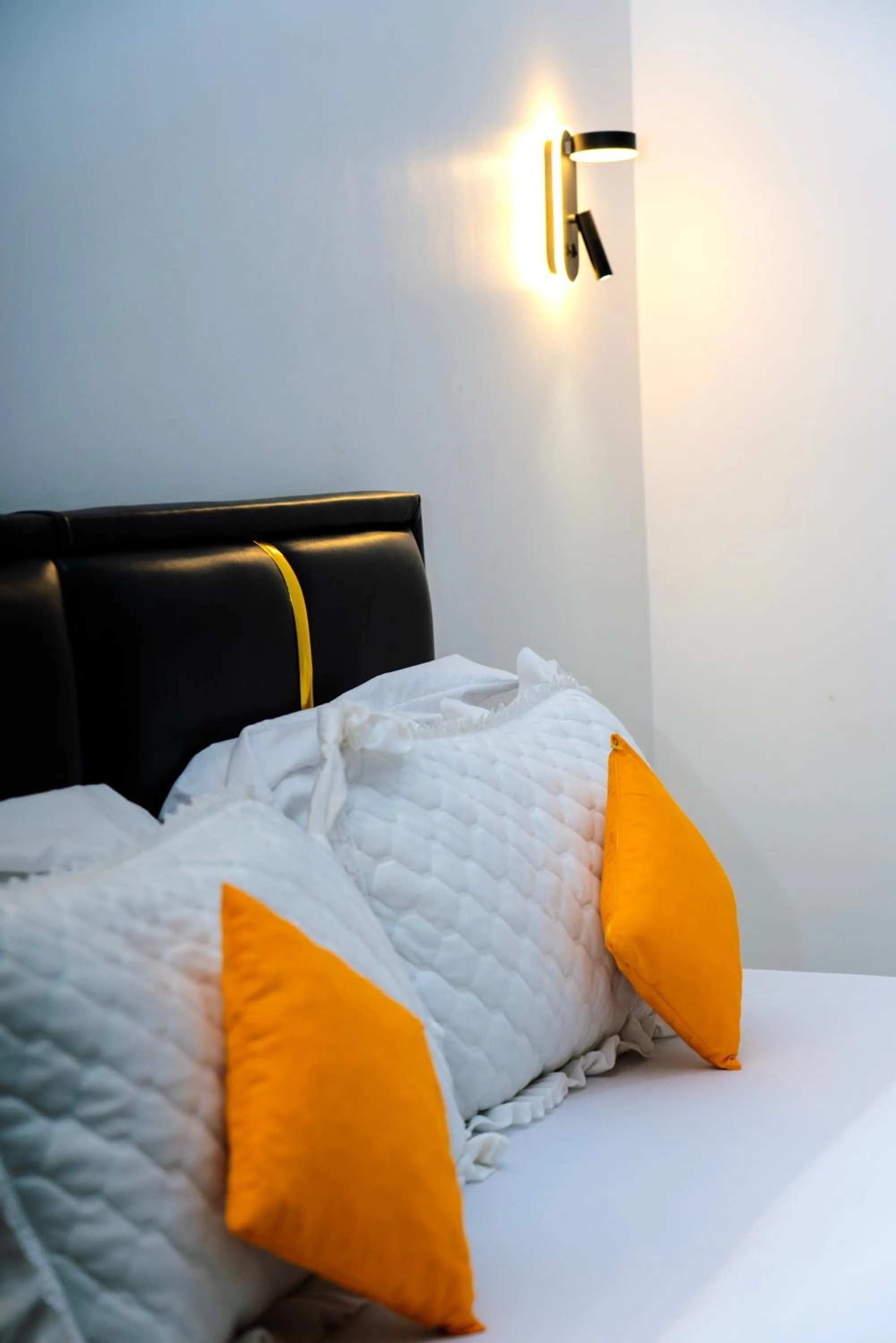 Bed in Martin Aviator Hotel