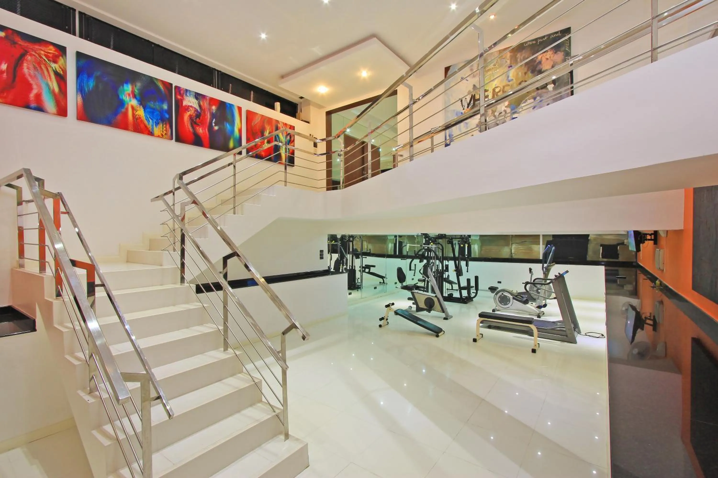 Fitness centre/facilities in Sharrow Bay