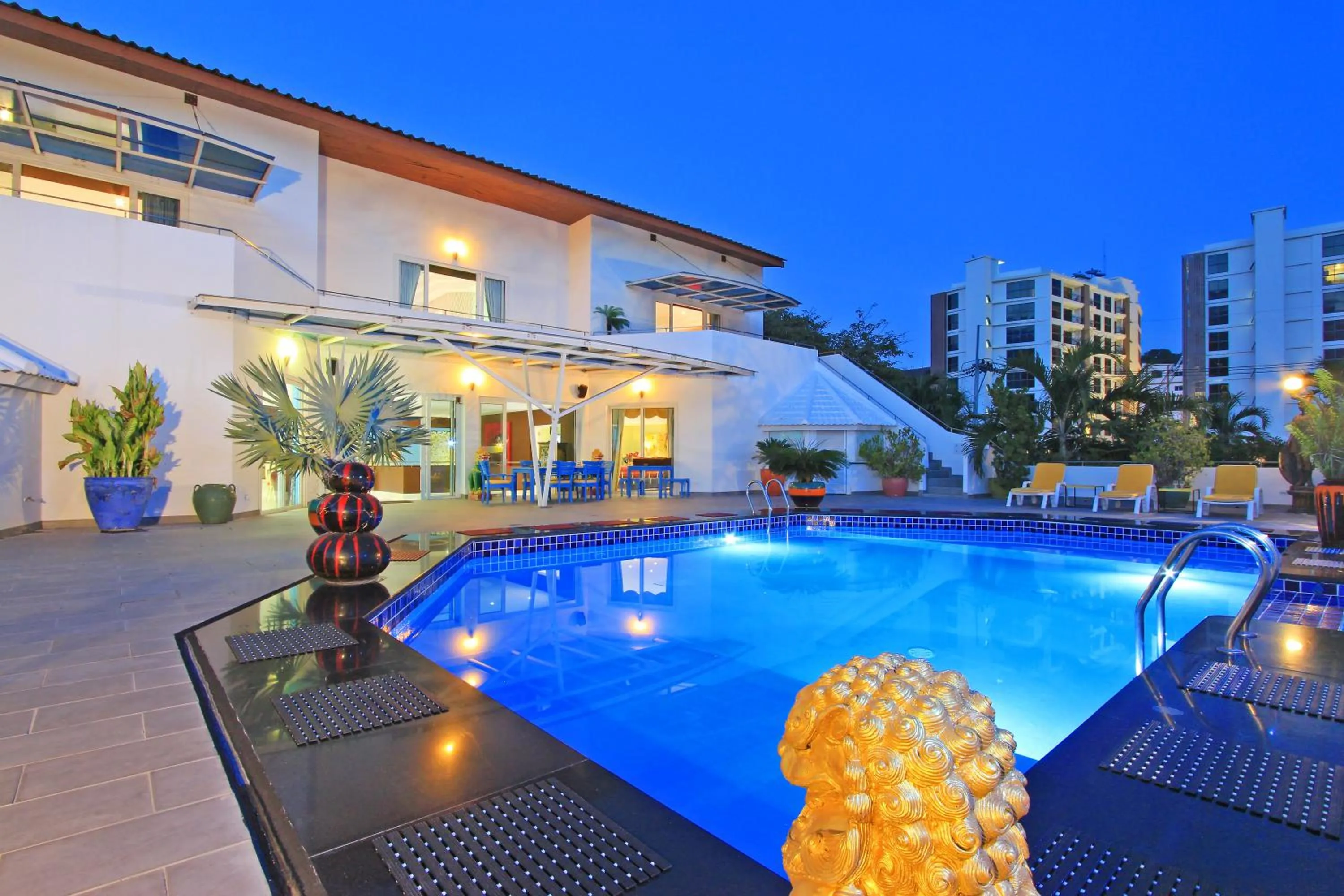 Patio in Sharrow Bay