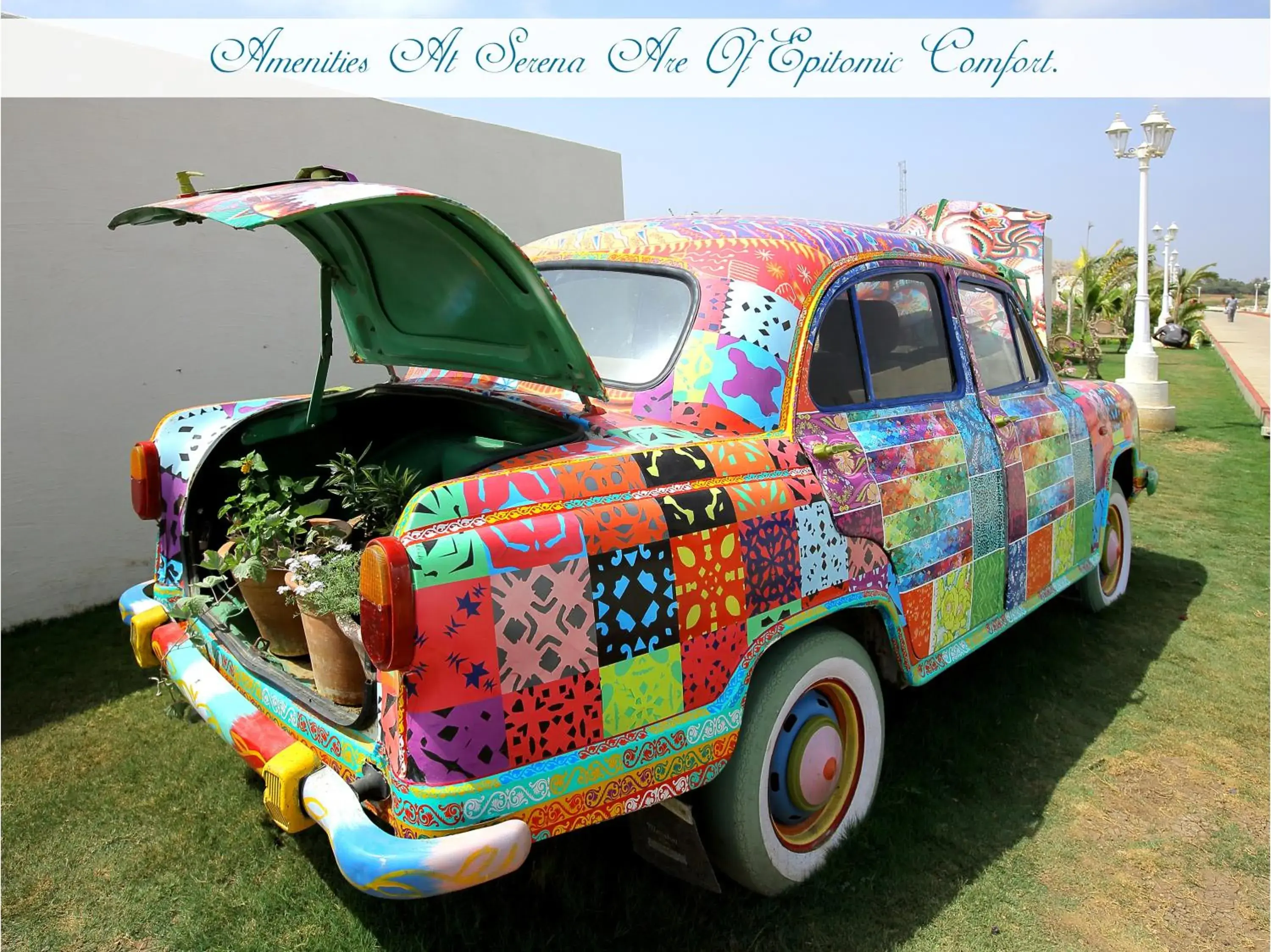 Street view in Serena Beach Resort Street view in Serena Beach Resort