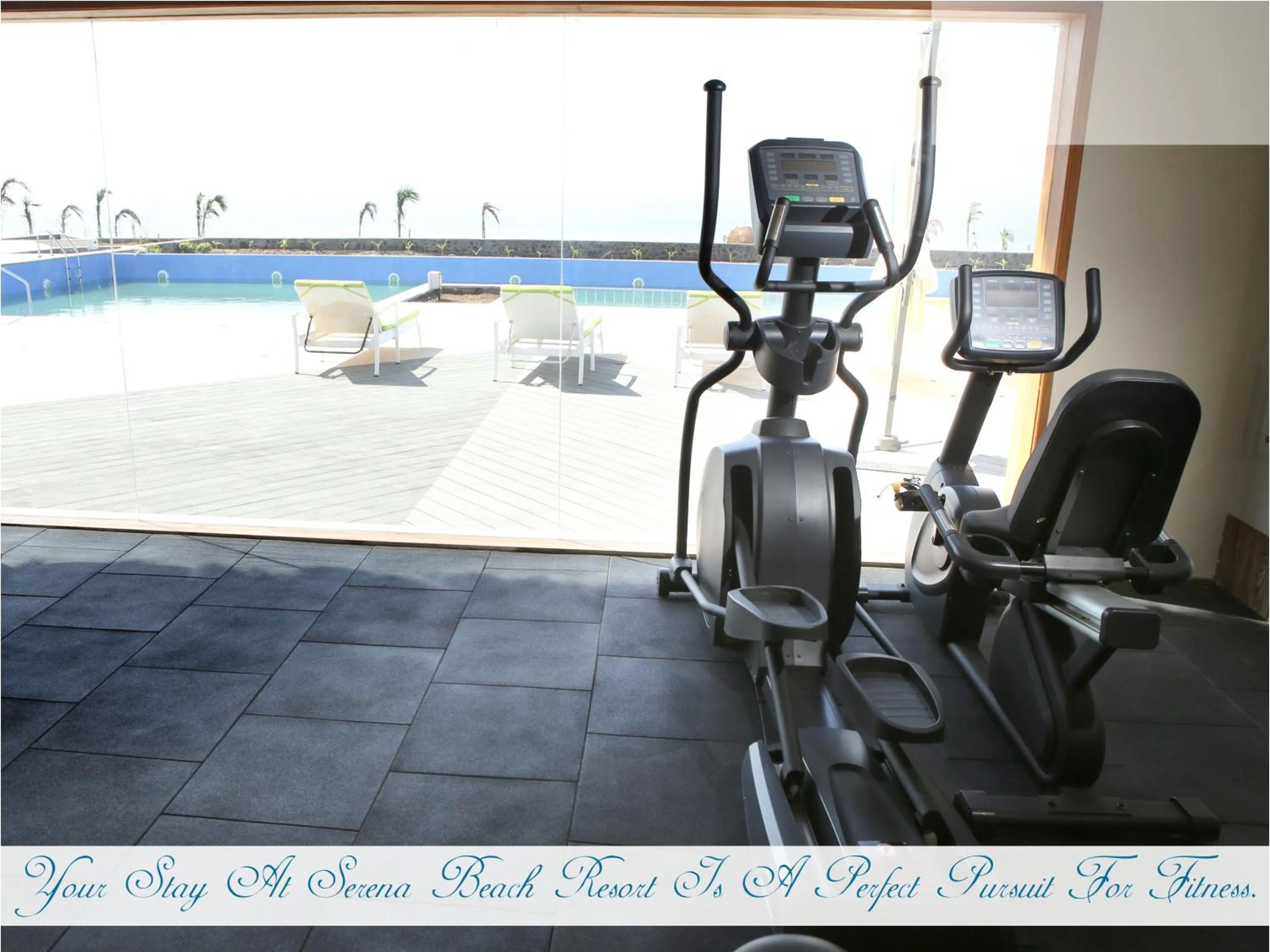 Fitness centre/facilities in Serena Beach Resort