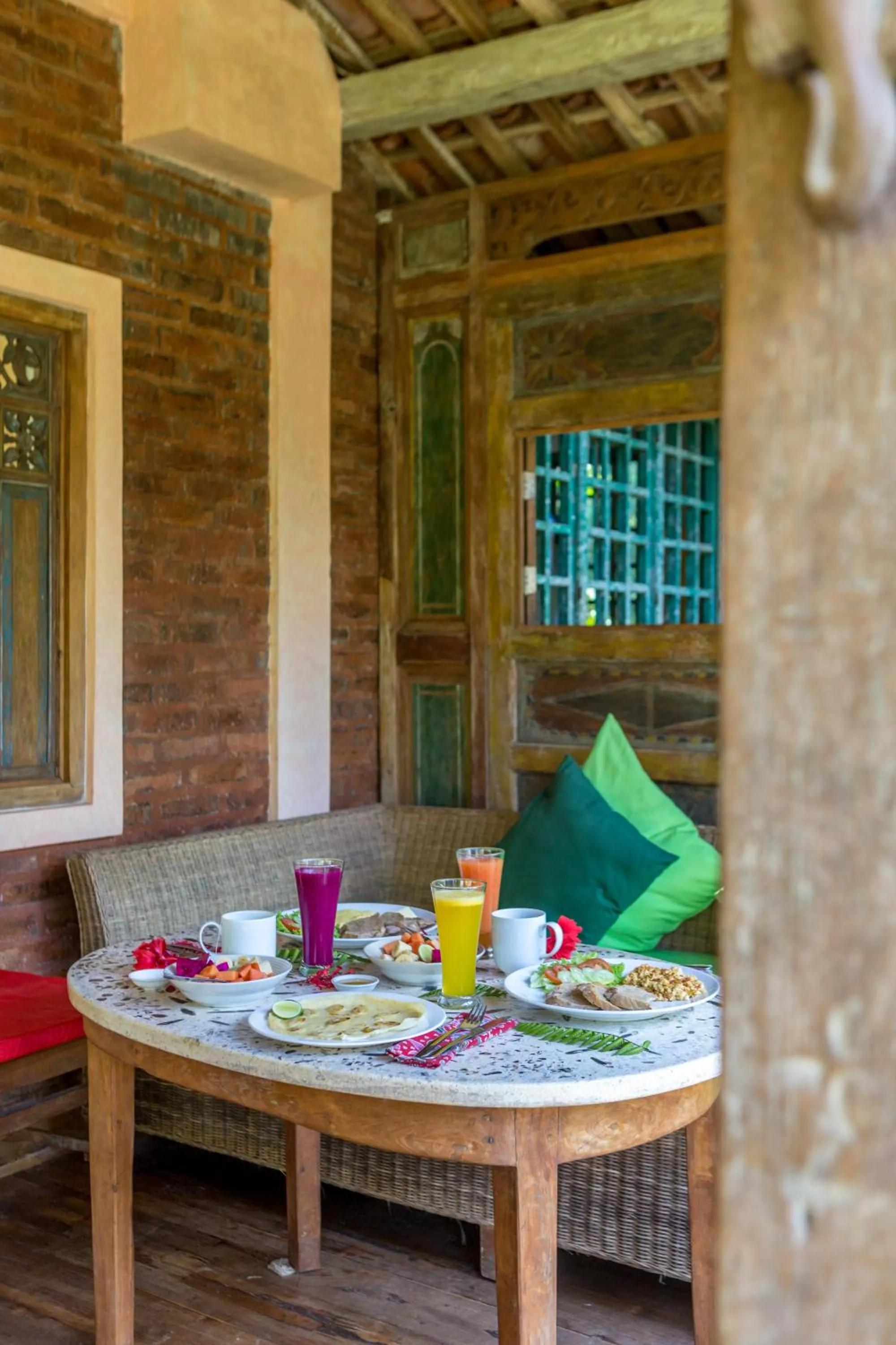 Food and drinks in Prana Dewi Mountain Resort