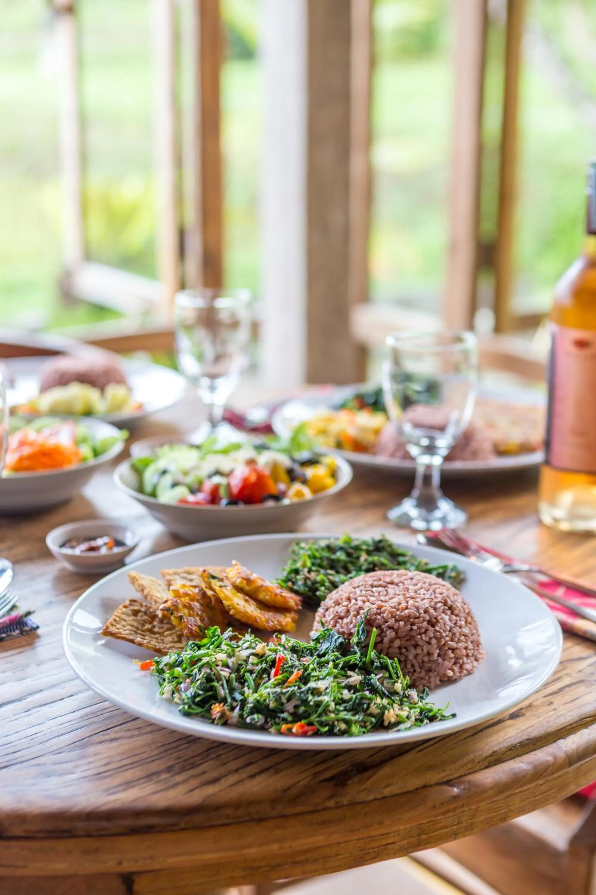 Food and drinks in Prana Dewi Mountain Resort