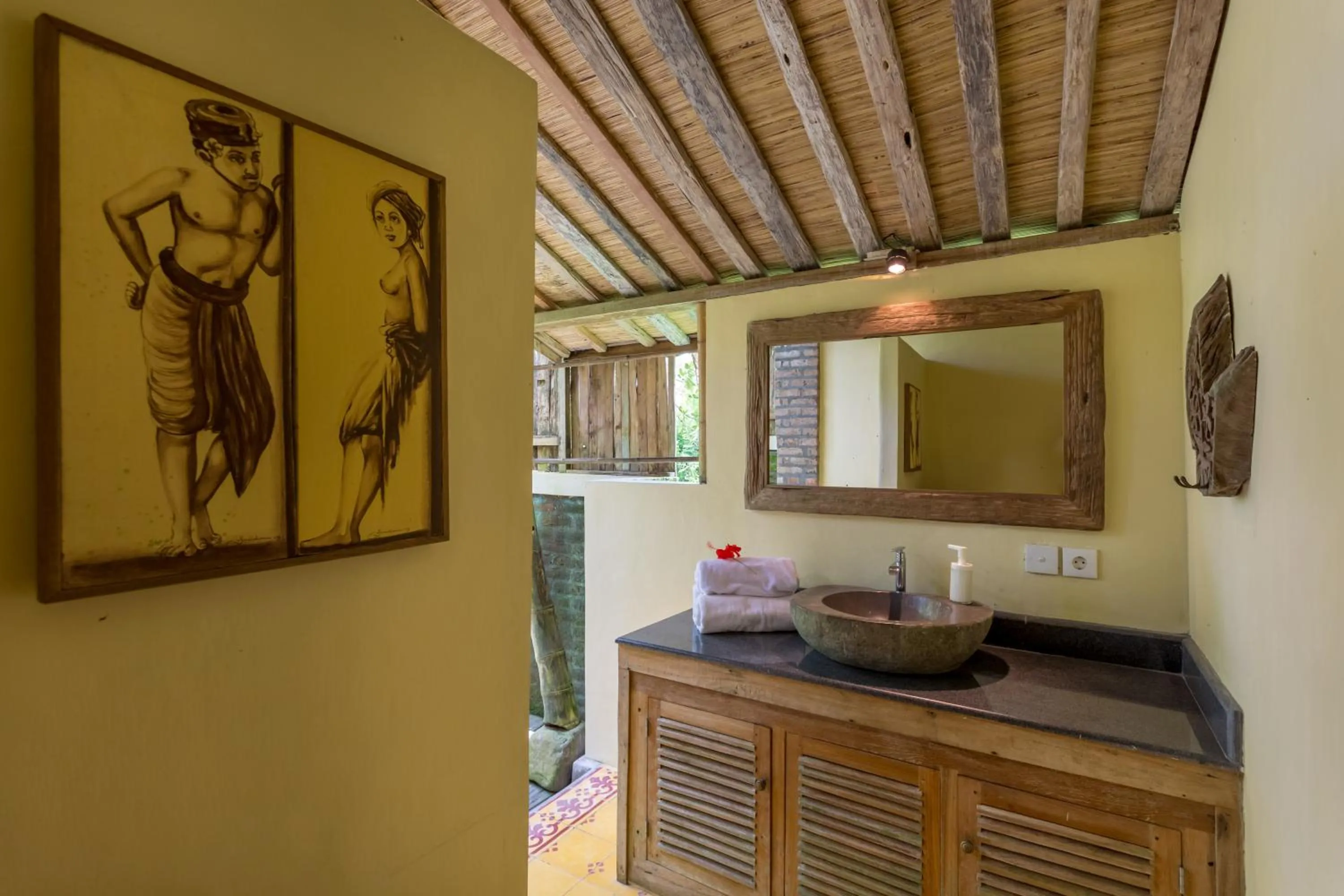 Bathroom in Prana Dewi Mountain Resort