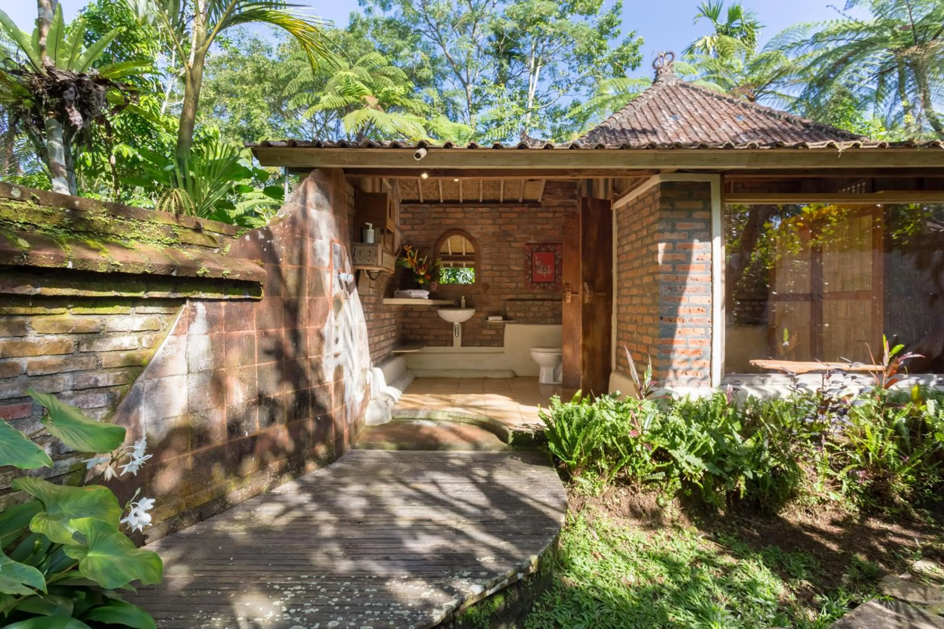 Bathroom in Prana Dewi Mountain Resort