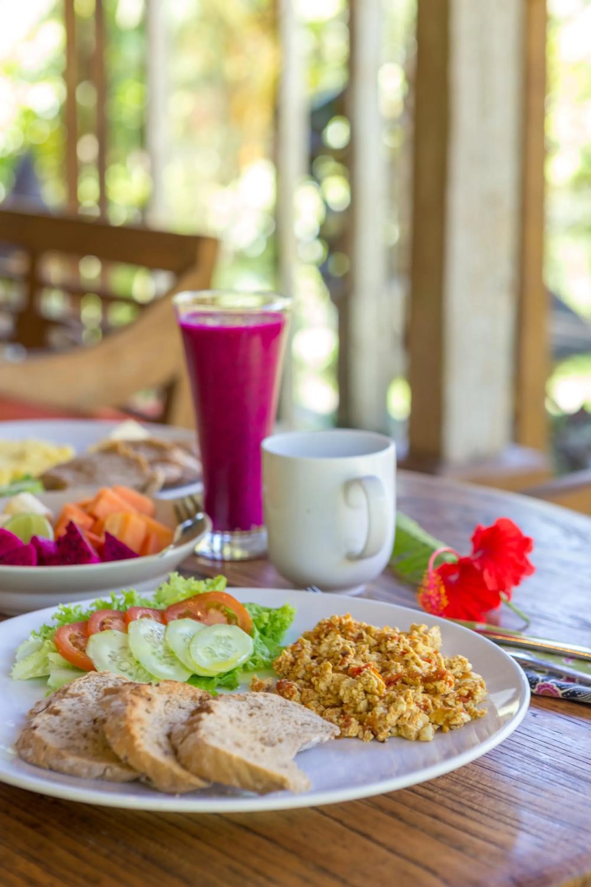 Breakfast in Prana Dewi Mountain Resort