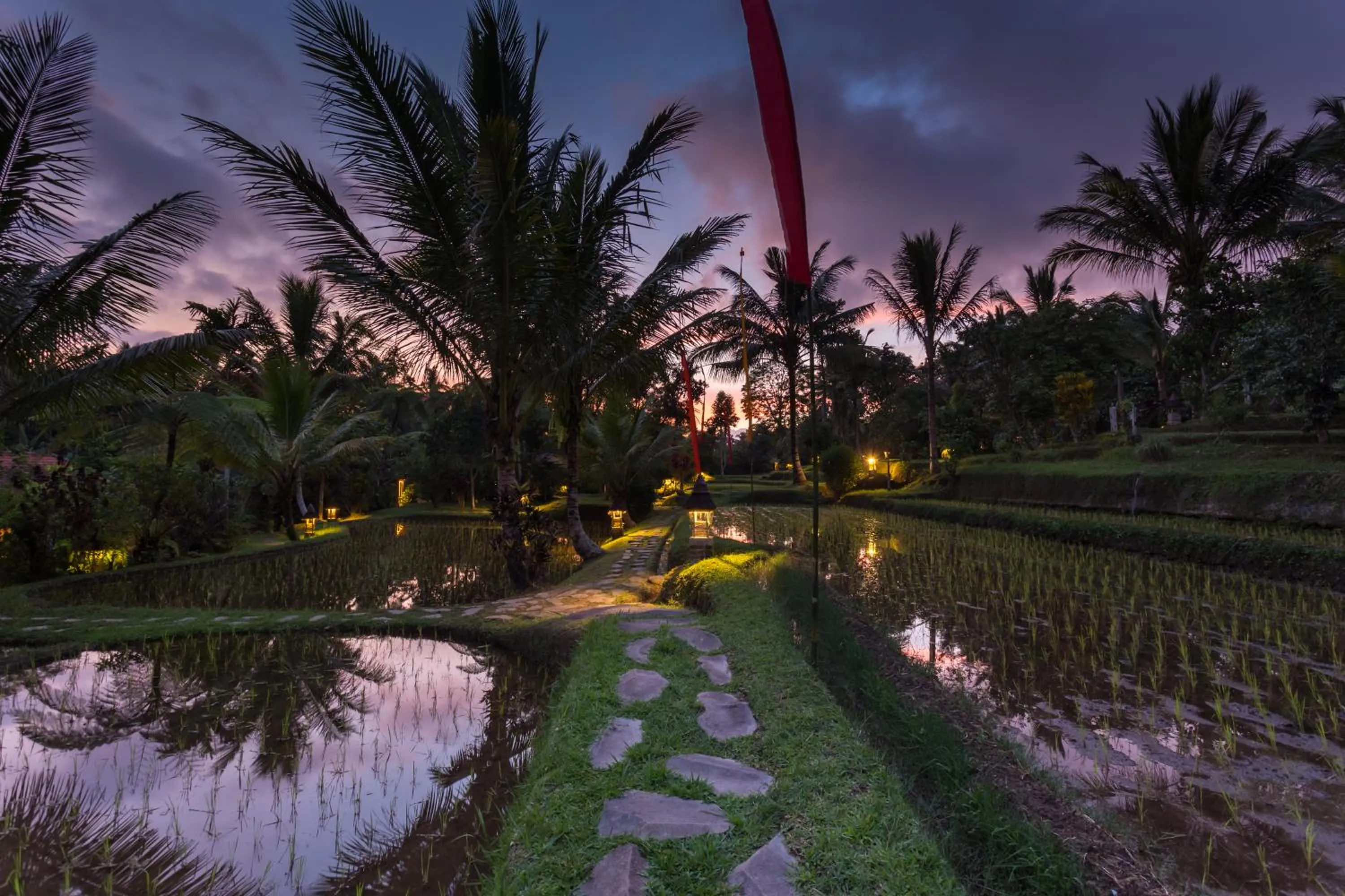 Natural landscape in Prana Dewi Mountain Resort