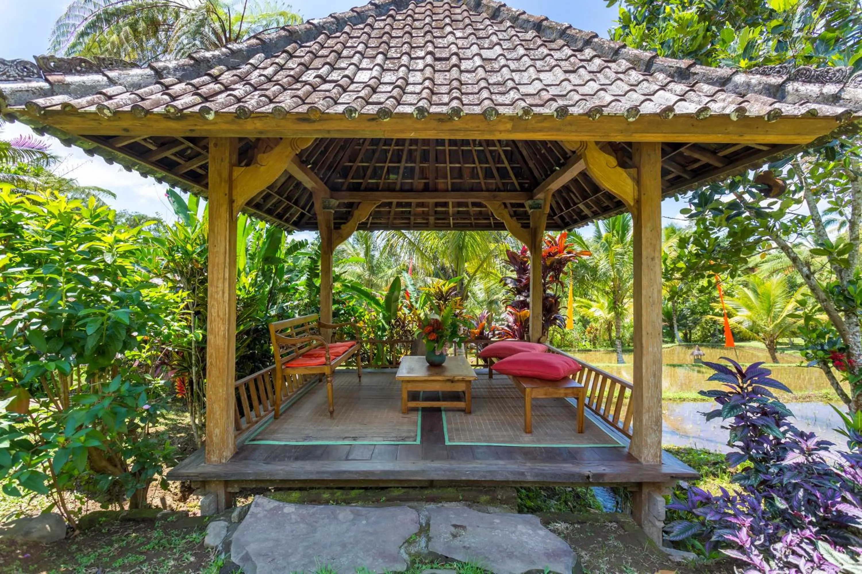 Patio in Prana Dewi Mountain Resort