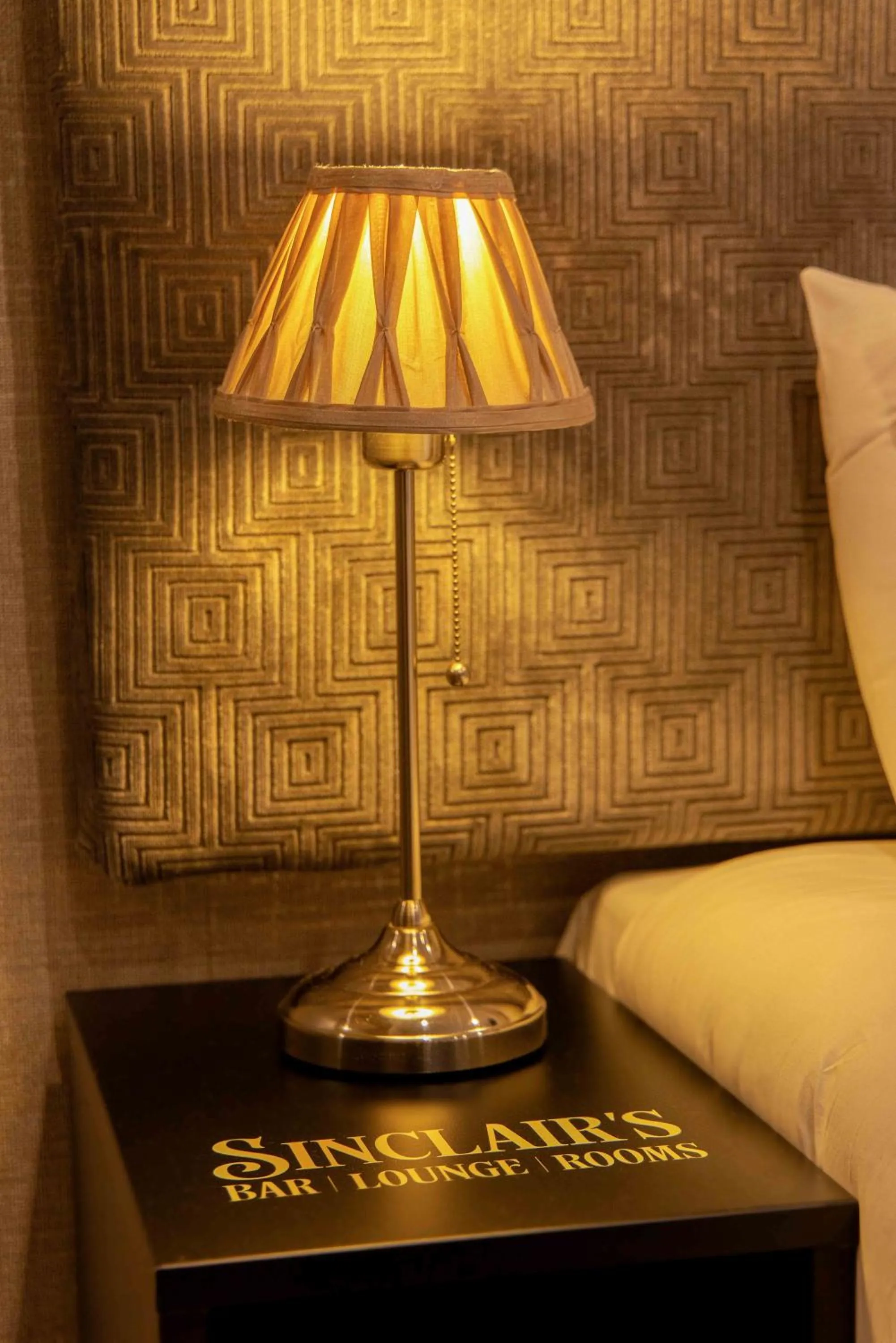 Decorative detail in Sinclair's Rooms