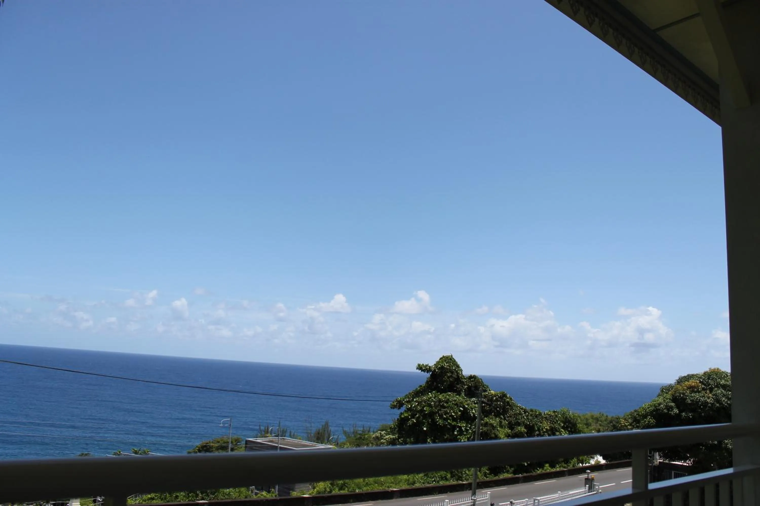 Sea view in La Fournaise Hotel Restaurant