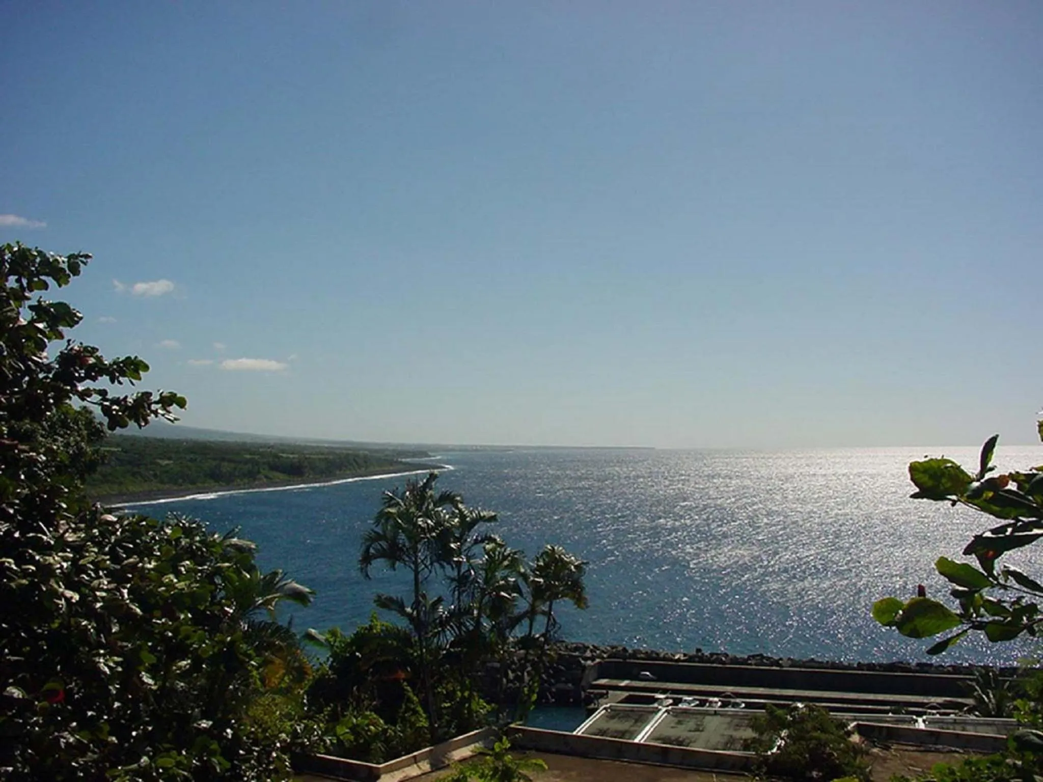 Sea view in La Fournaise Hotel Restaurant
