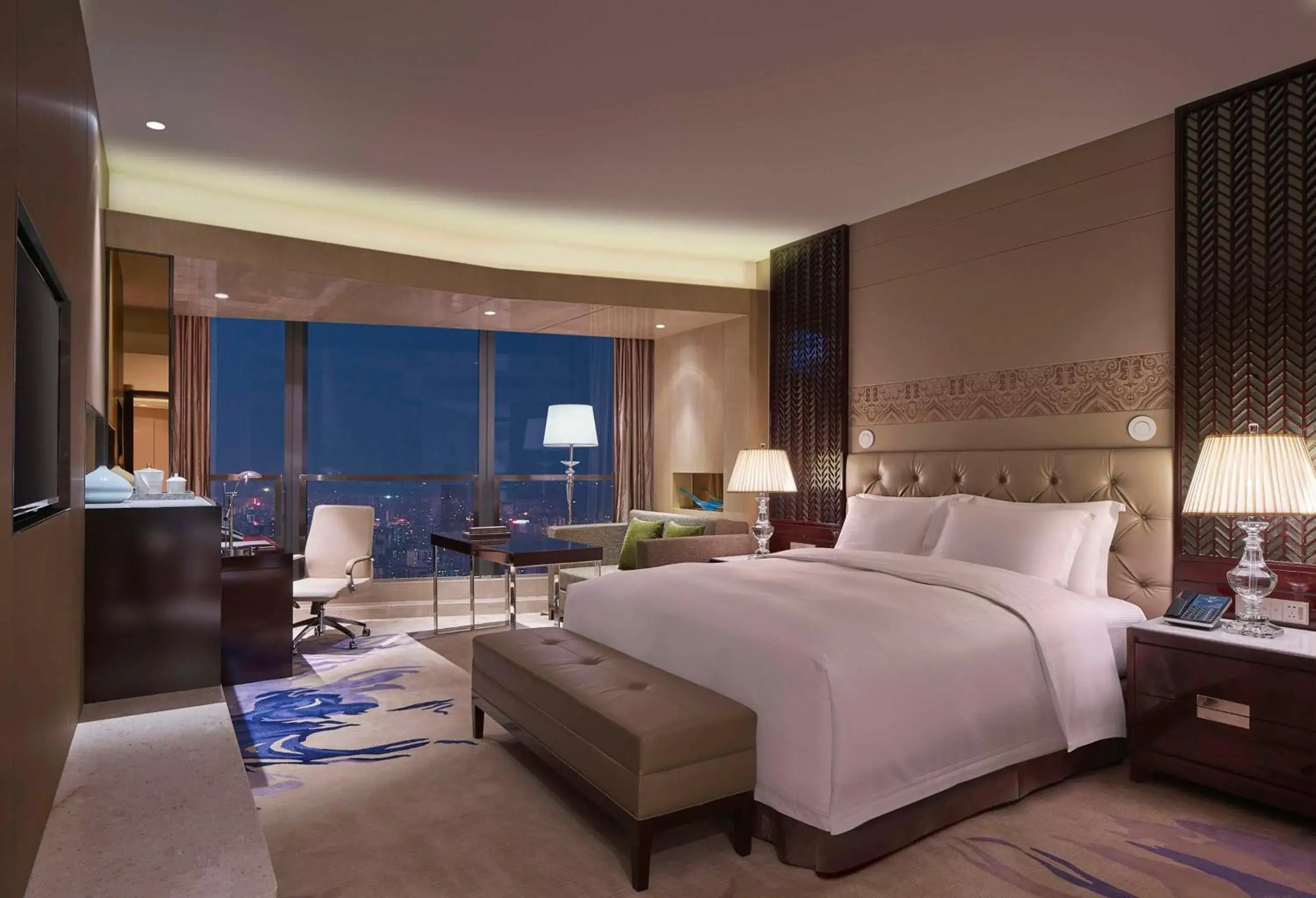 King Room with Ocean View in Hilton Haikou King Room with Ocean View in Hilton Haikou