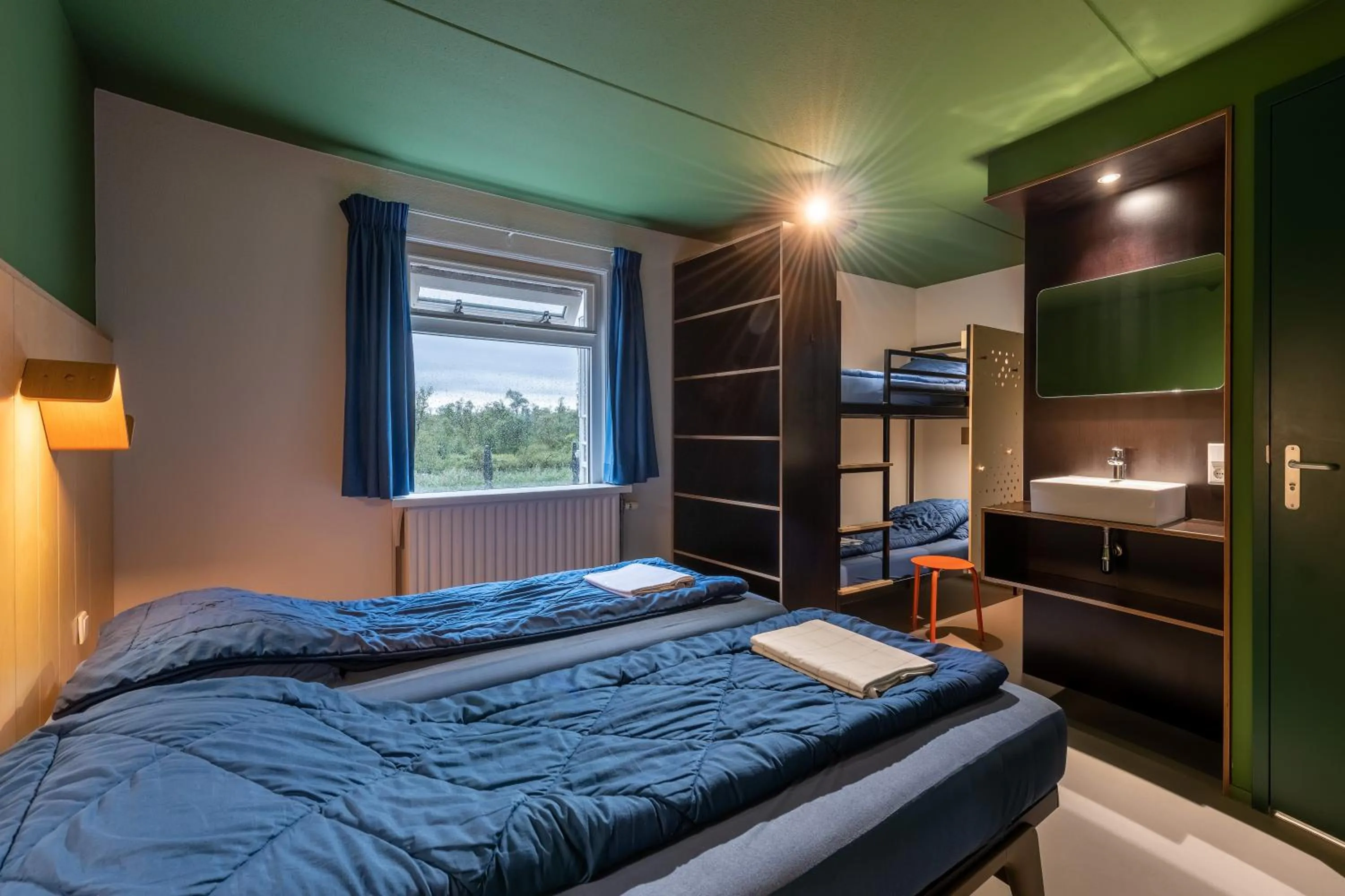 Quadruple Room with Private Bathroom in Stayokay Hostel Dordrecht - Nationaal Park De Biesbosch