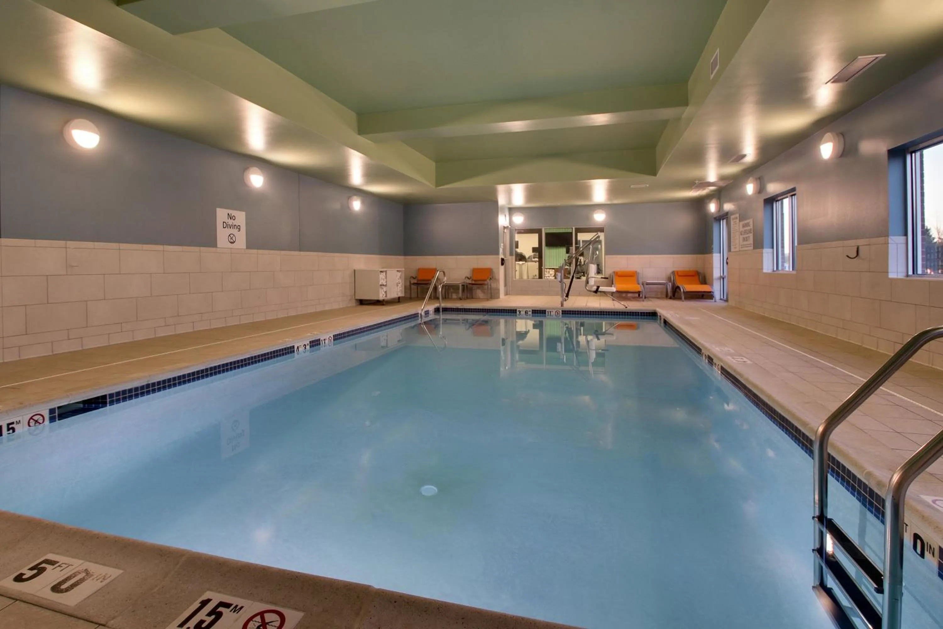 Swimming pool in Holiday Inn Express & Suites Lancaster East - Strasburg by IHG