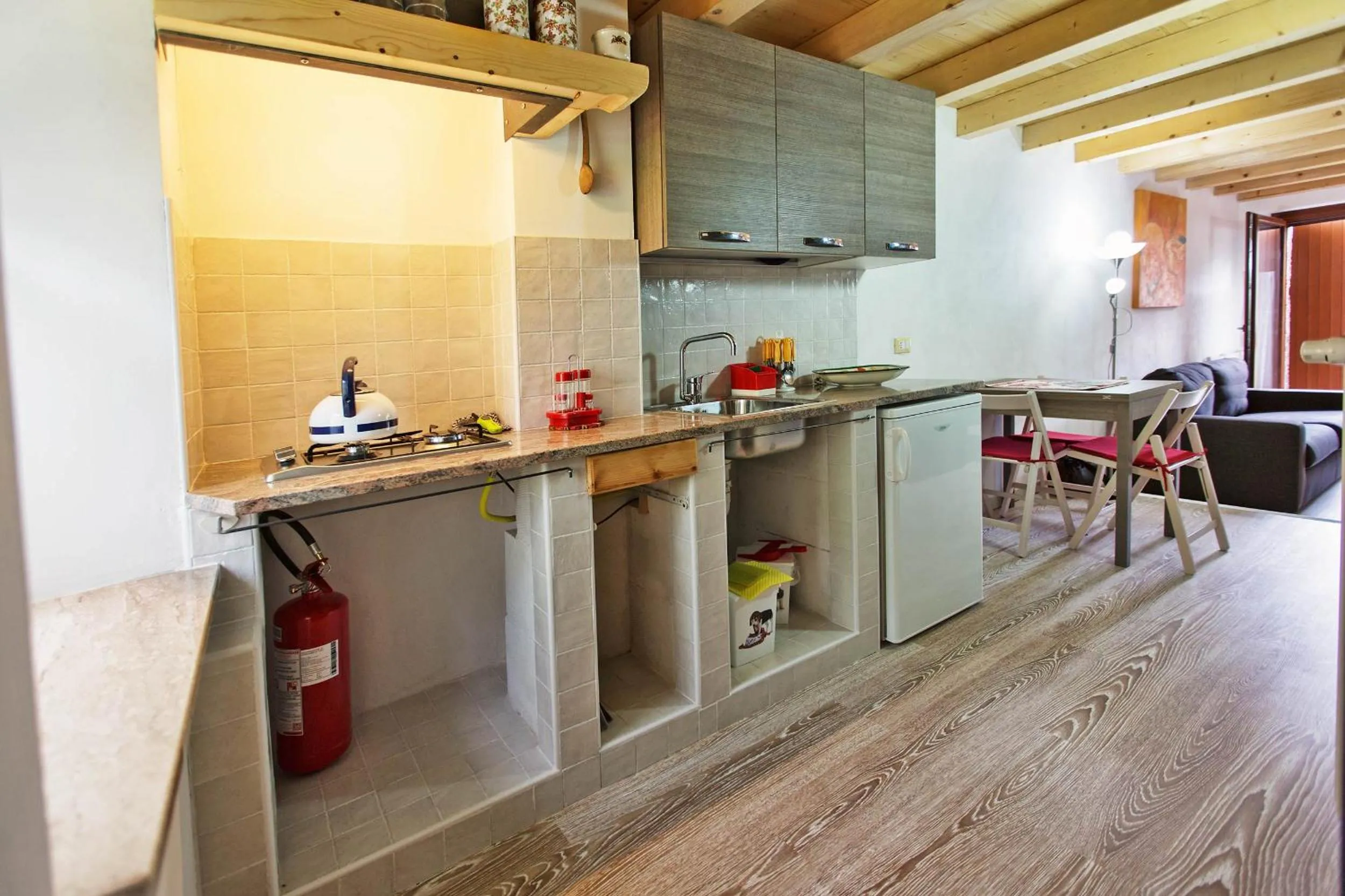 Kitchen or kitchenette in Albergo Diffuso "Col Gentile" Socchieve