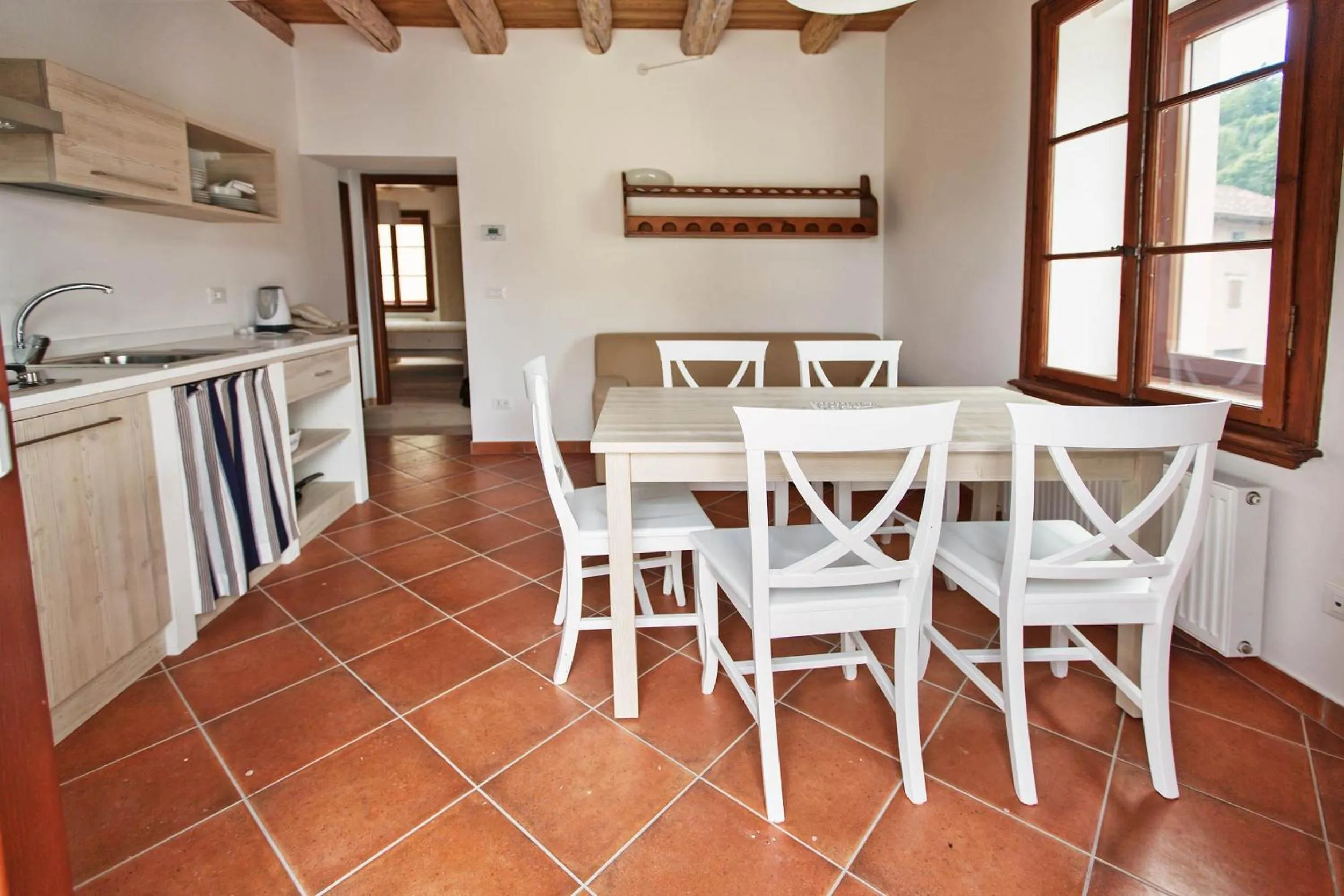 Kitchen or kitchenette in Albergo Diffuso "Col Gentile" Socchieve