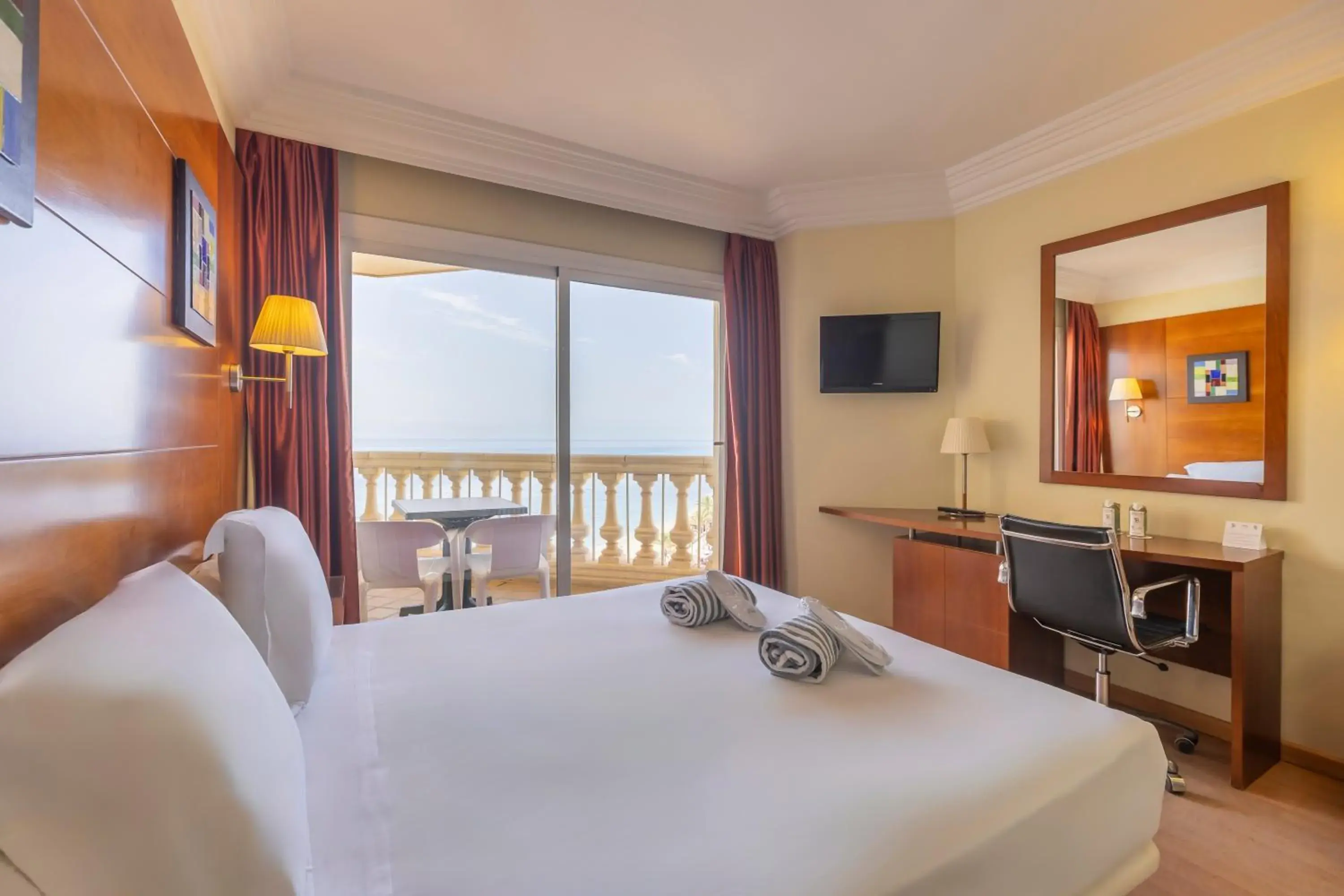 Bedroom, Bed in Hotel Moon Dreams Portomagno Bedroom, Bed in Hotel Moon Dreams Portomagno