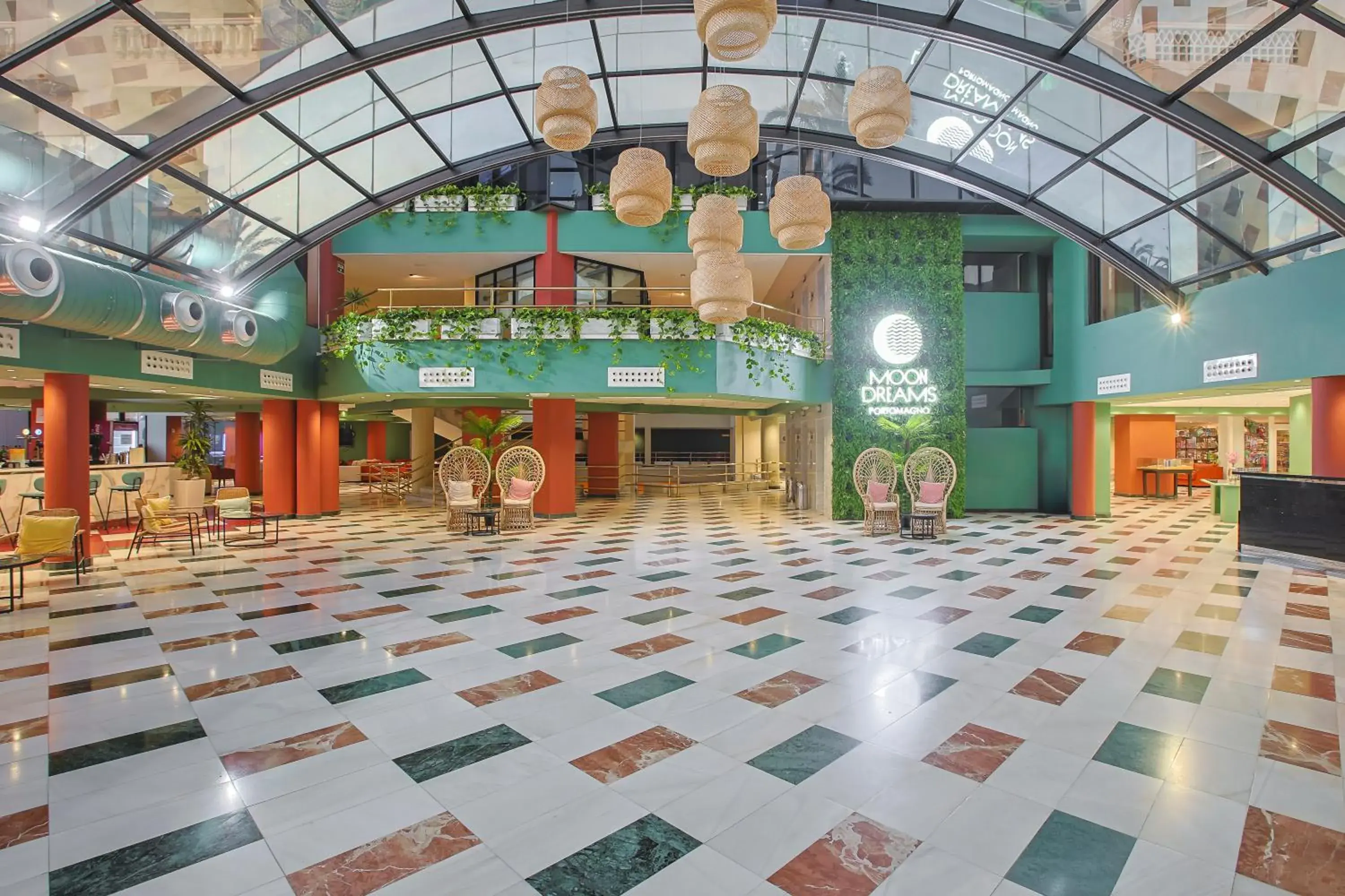 Lobby or reception in Hotel Moon Dreams Portomagno Lobby or reception in Hotel Moon Dreams Portomagno