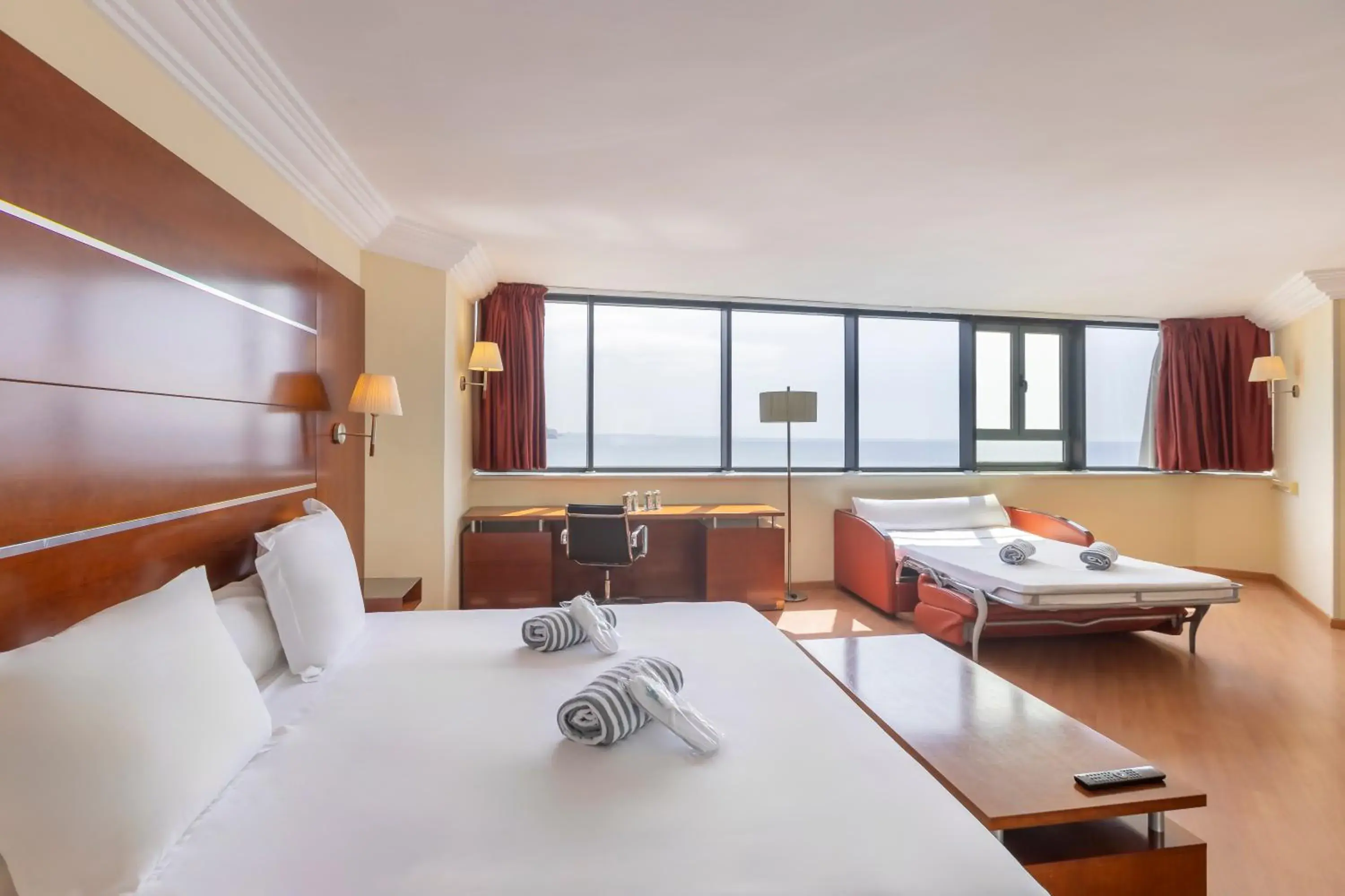 Bedroom, Bed in Hotel Moon Dreams Portomagno Bedroom, Bed in Hotel Moon Dreams Portomagno