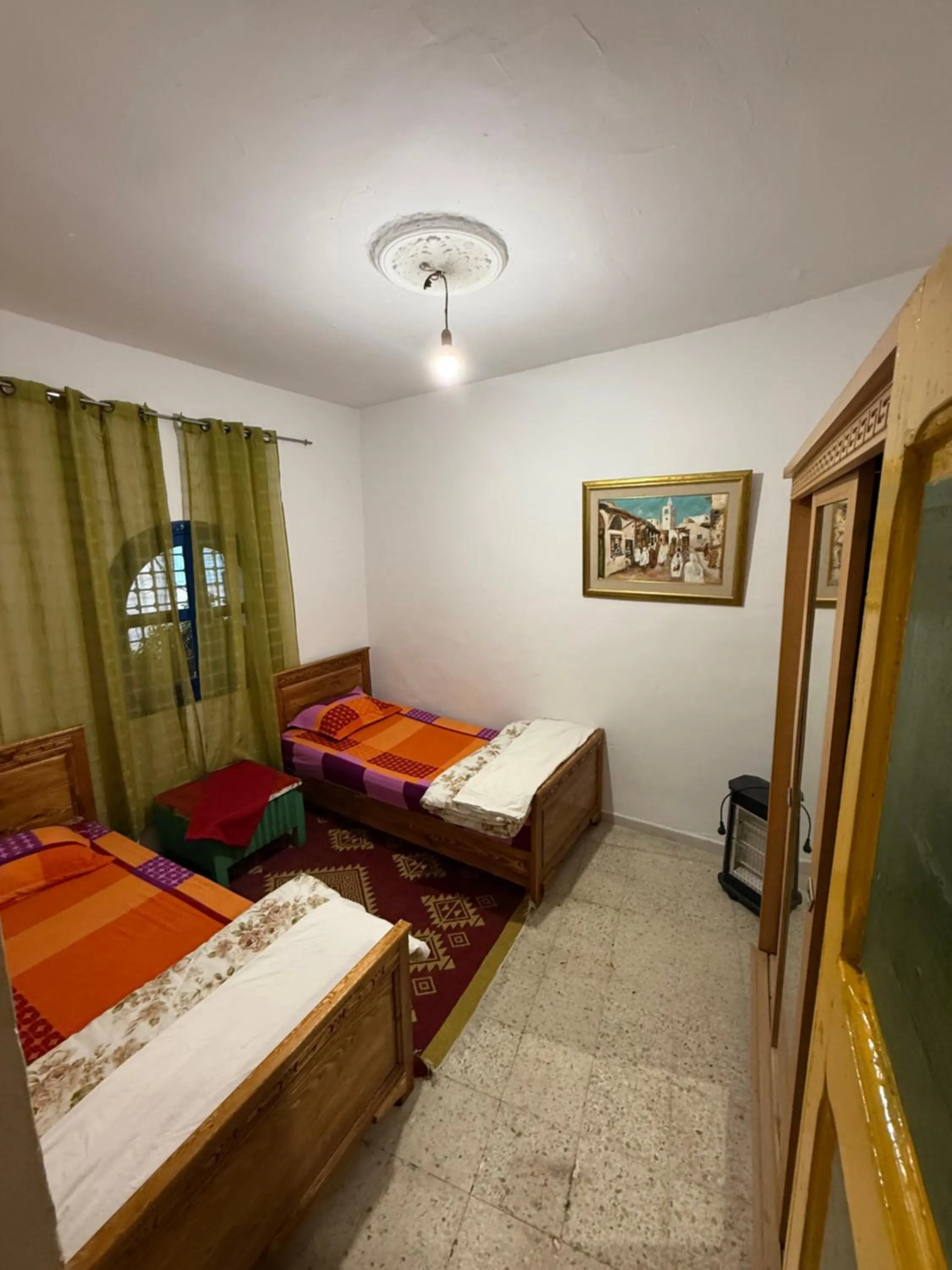 Bed in Dar kenza Tunis