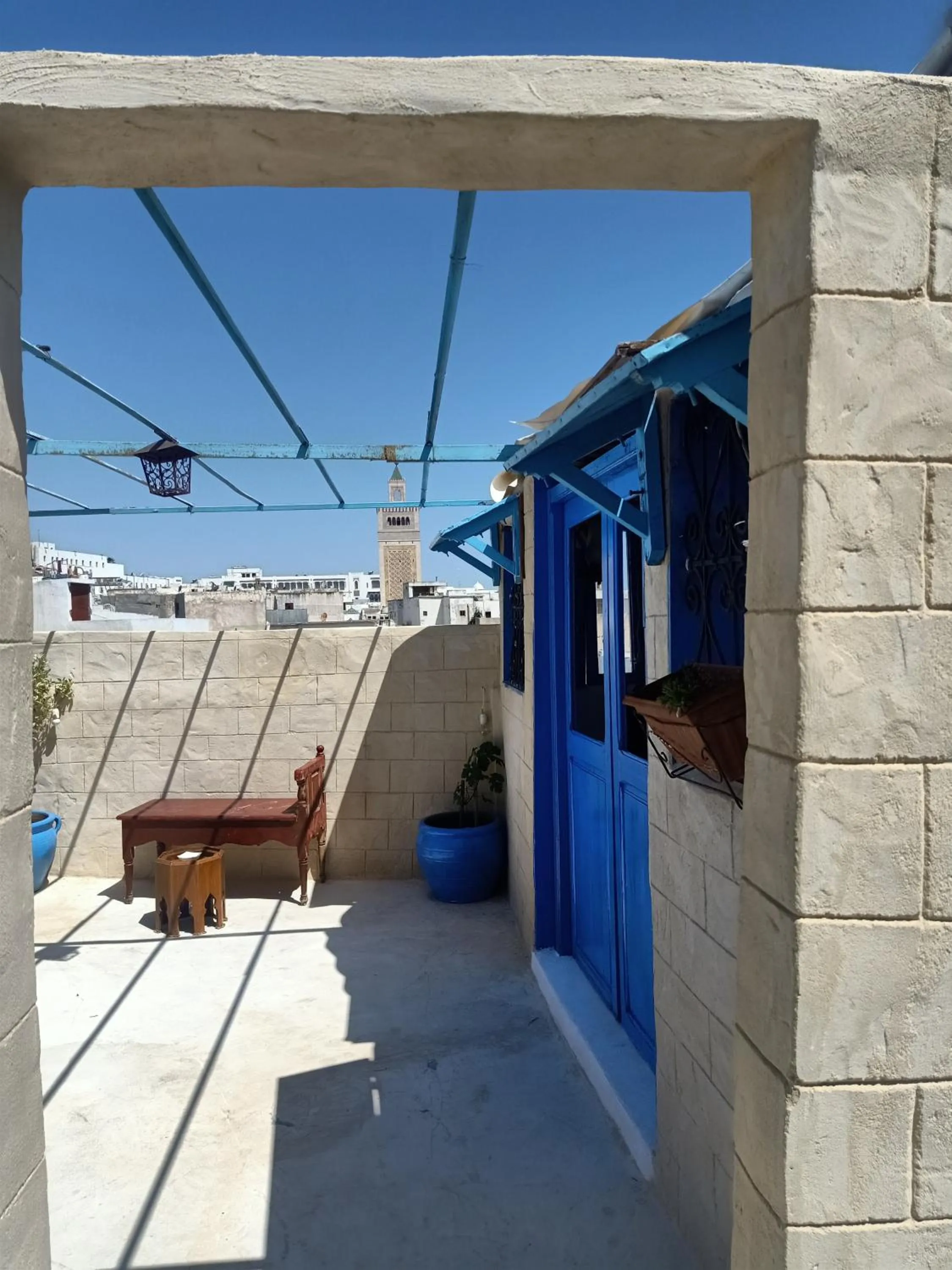 Balcony/Terrace in Dar kenza Tunis
