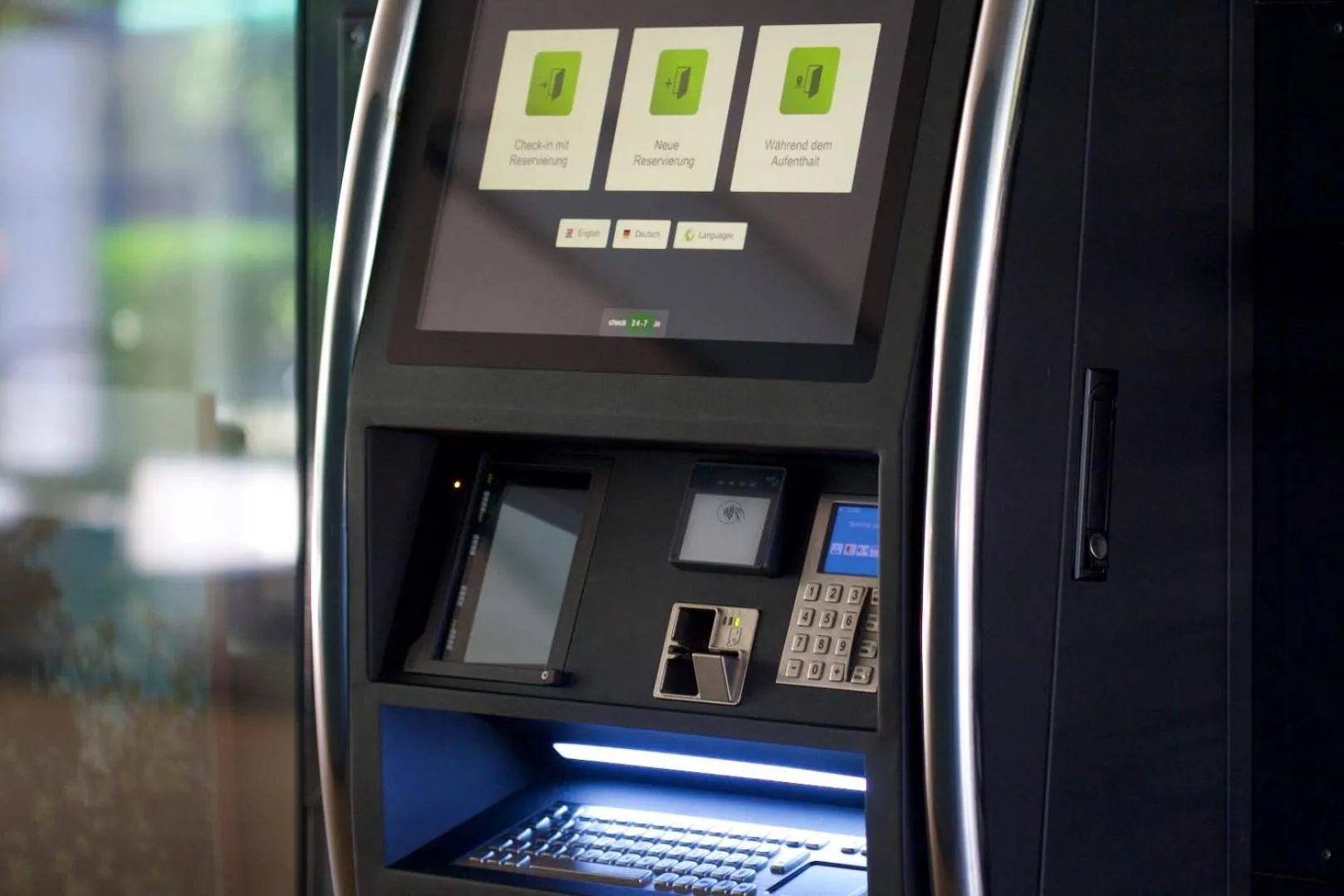 Lobby or reception in Motel Z - self checkin