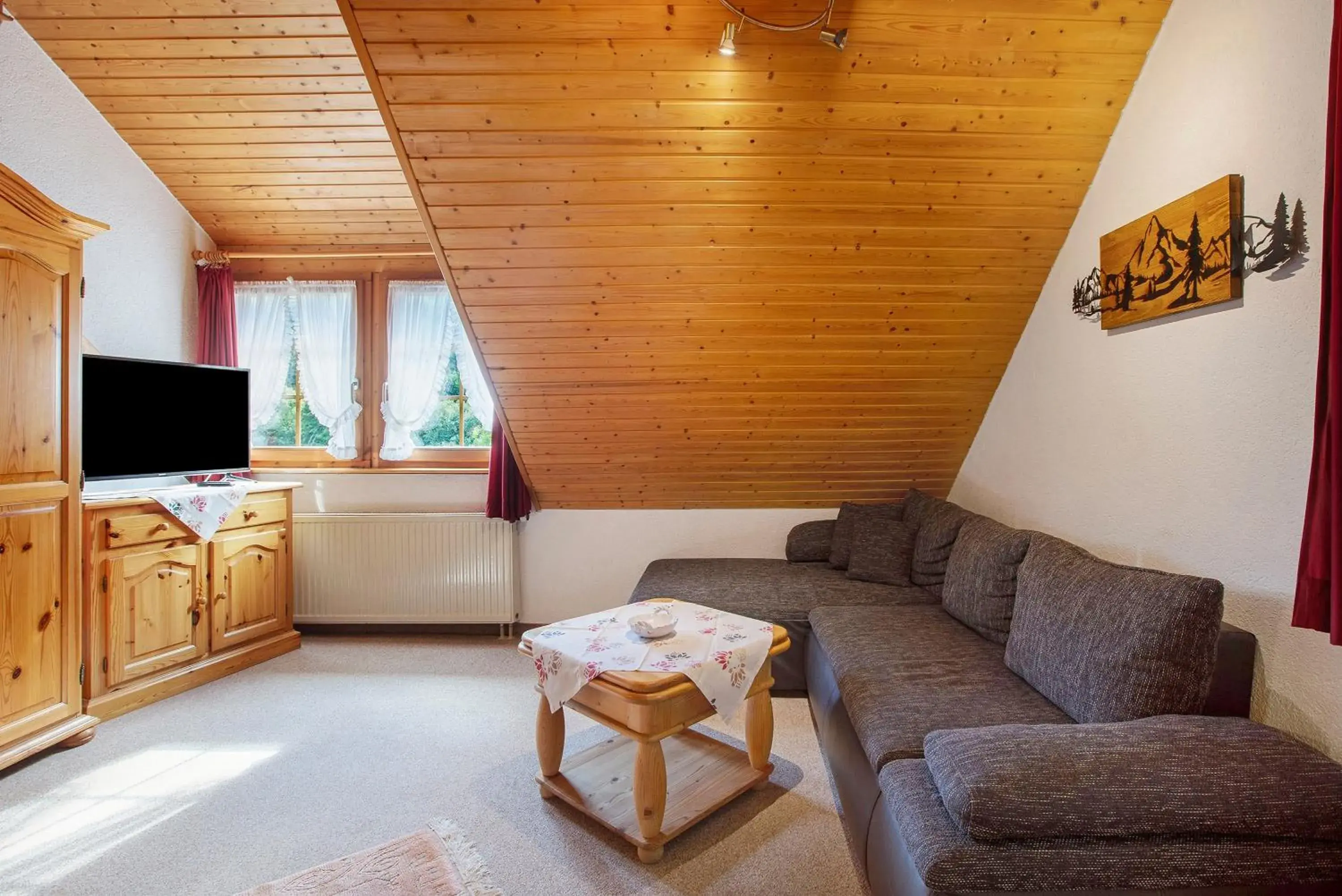 Two-Bedroom Deluxe Apartment with Balcony in Gästehaus Klingele Two-Bedroom Deluxe Apartment with Balcony in Gästehaus Klingele