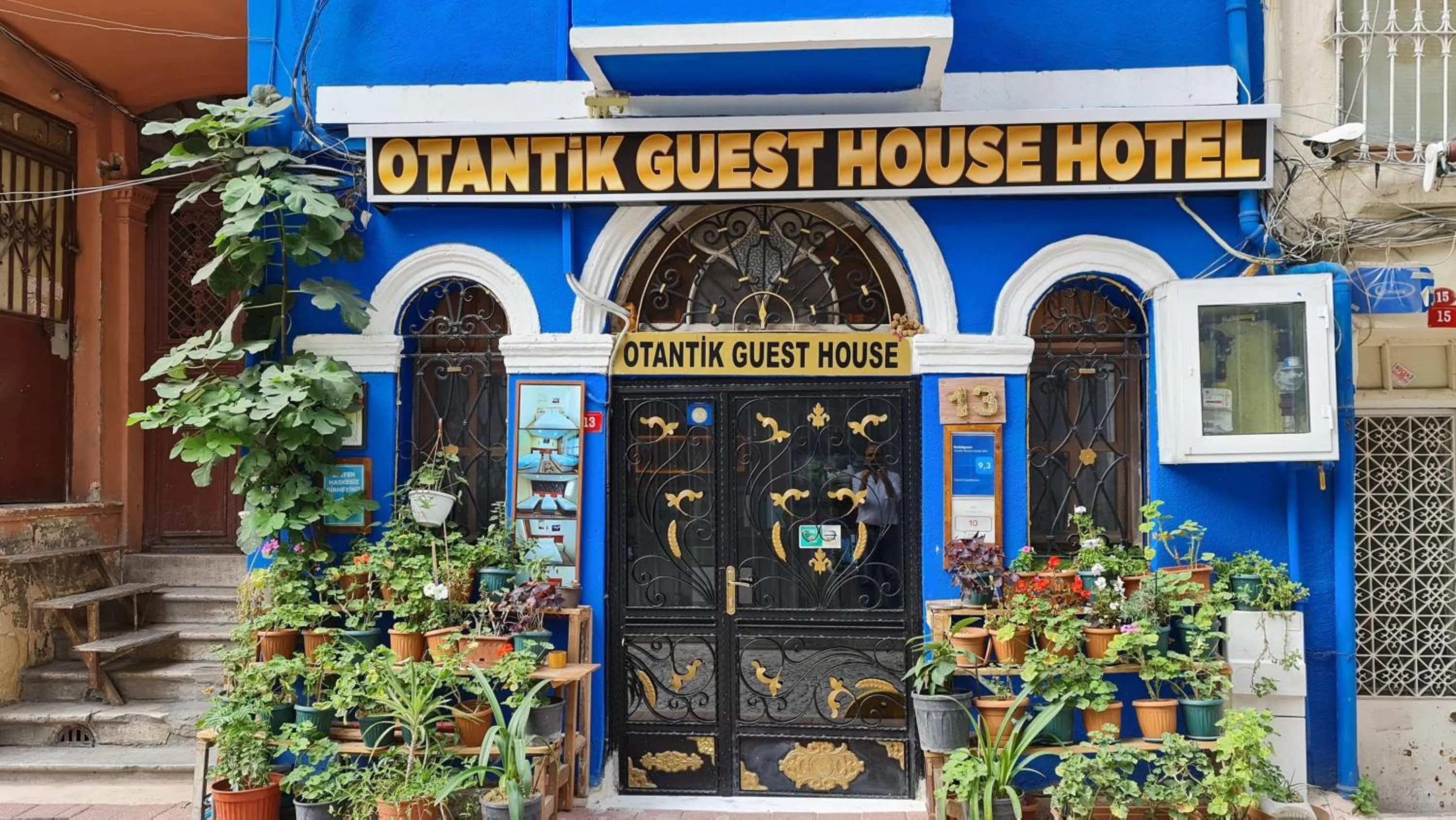 Property building in Otantik Hotel