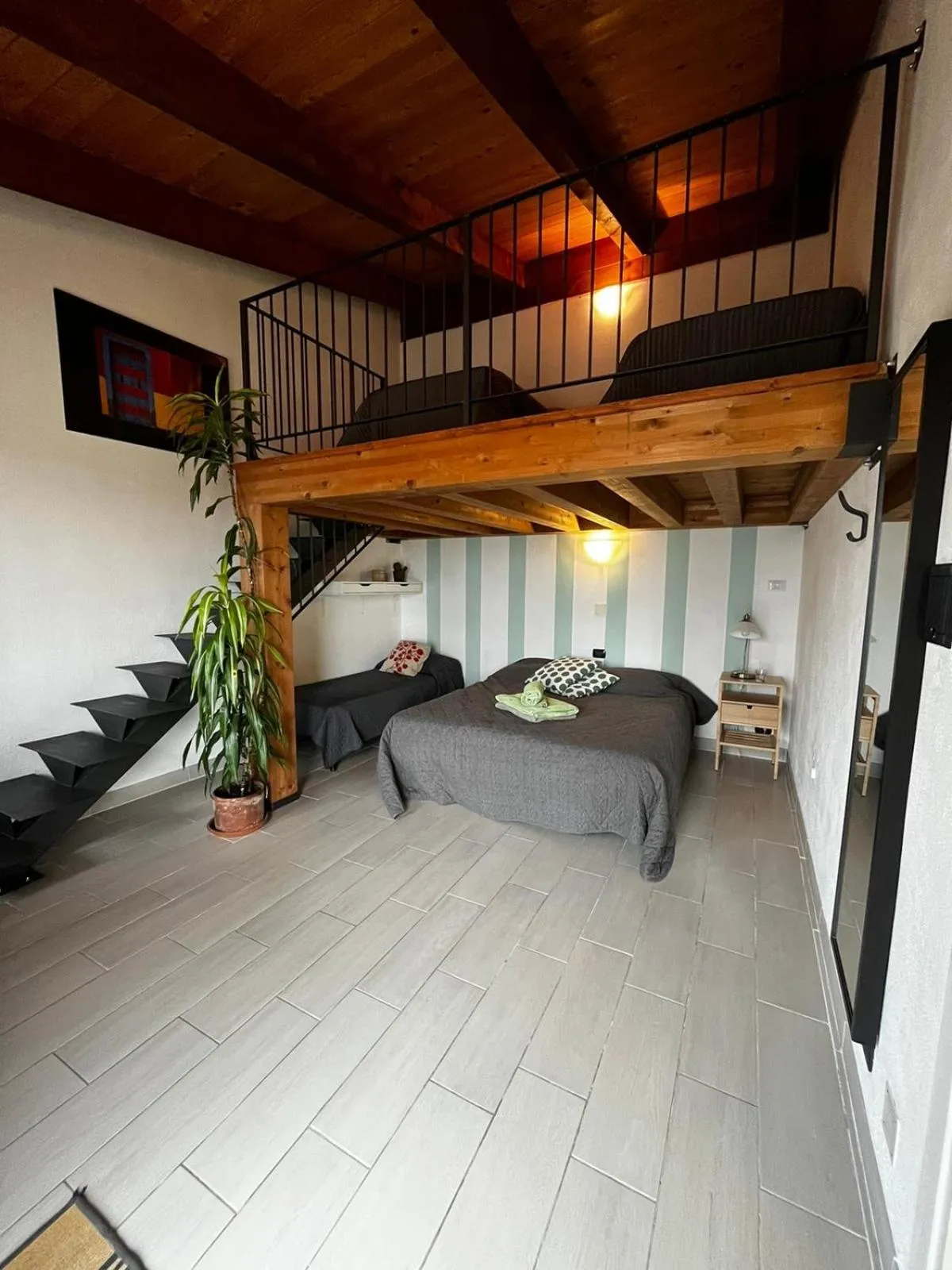 Photo of the whole room, Bed in B&B Cascina Bedria