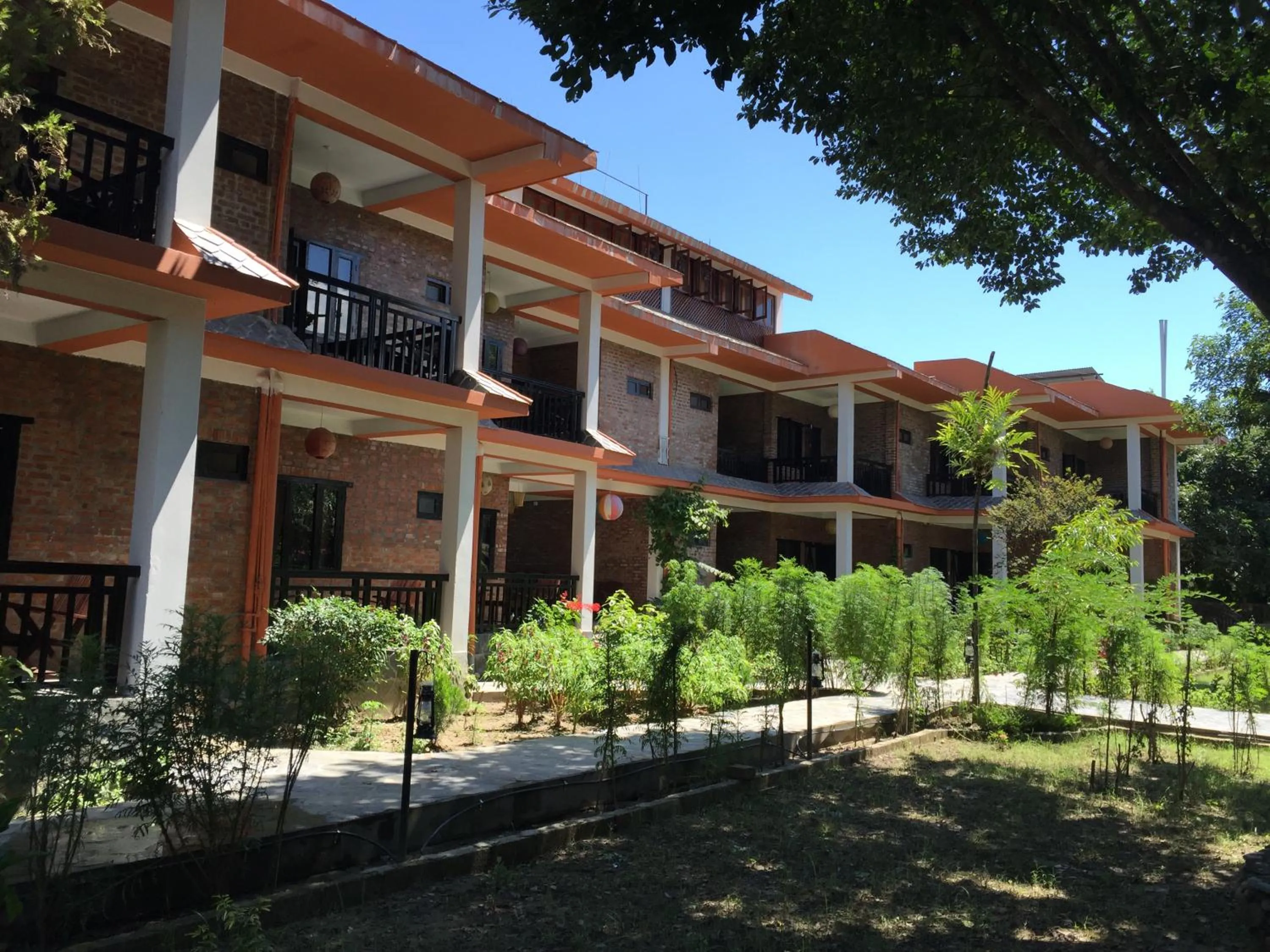 Property building in Chautari Garden Resort